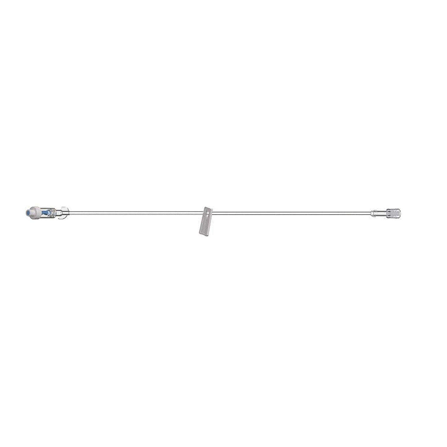AMSINO IV EXTENSION SET MICROBORE TUBING, 50 per case