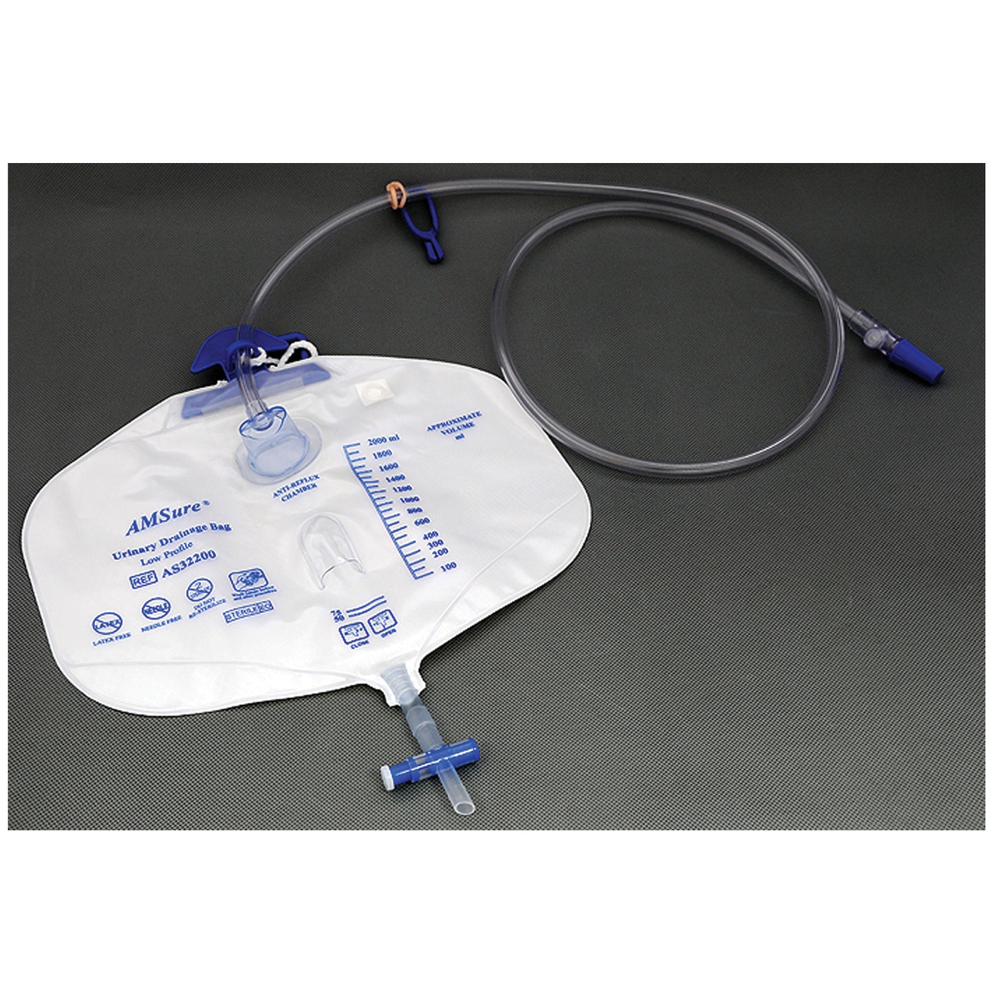 AMSINO AMSURE URINARY DRAINAGE BAGS, 20 per case