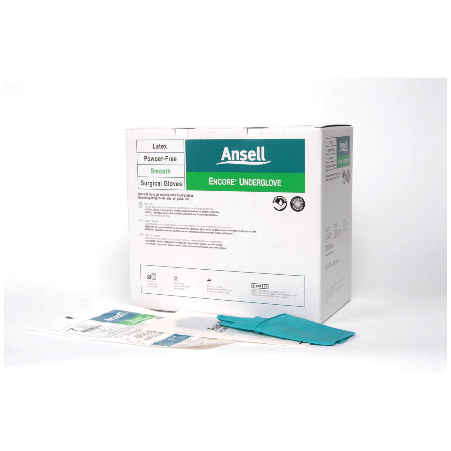 ANSELL ENCORE UNDERGLOVE, 50 pairs per box, 4 boxes per case