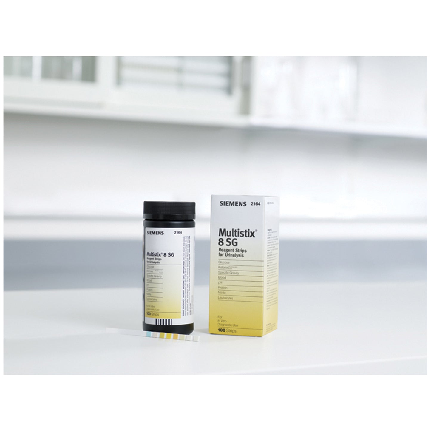 SIEMENS REAGENT & CONTROL STRIPS, 100 per bottle, 24 bottles per case