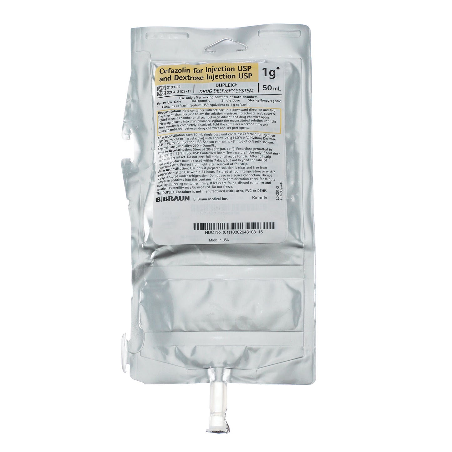 B BRAUN DUPLEX® DRUG DELIVERY SYSTEM