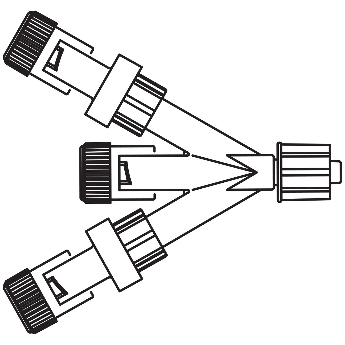 B BRAUN ANESTHESIA TRI-CONNECTORS