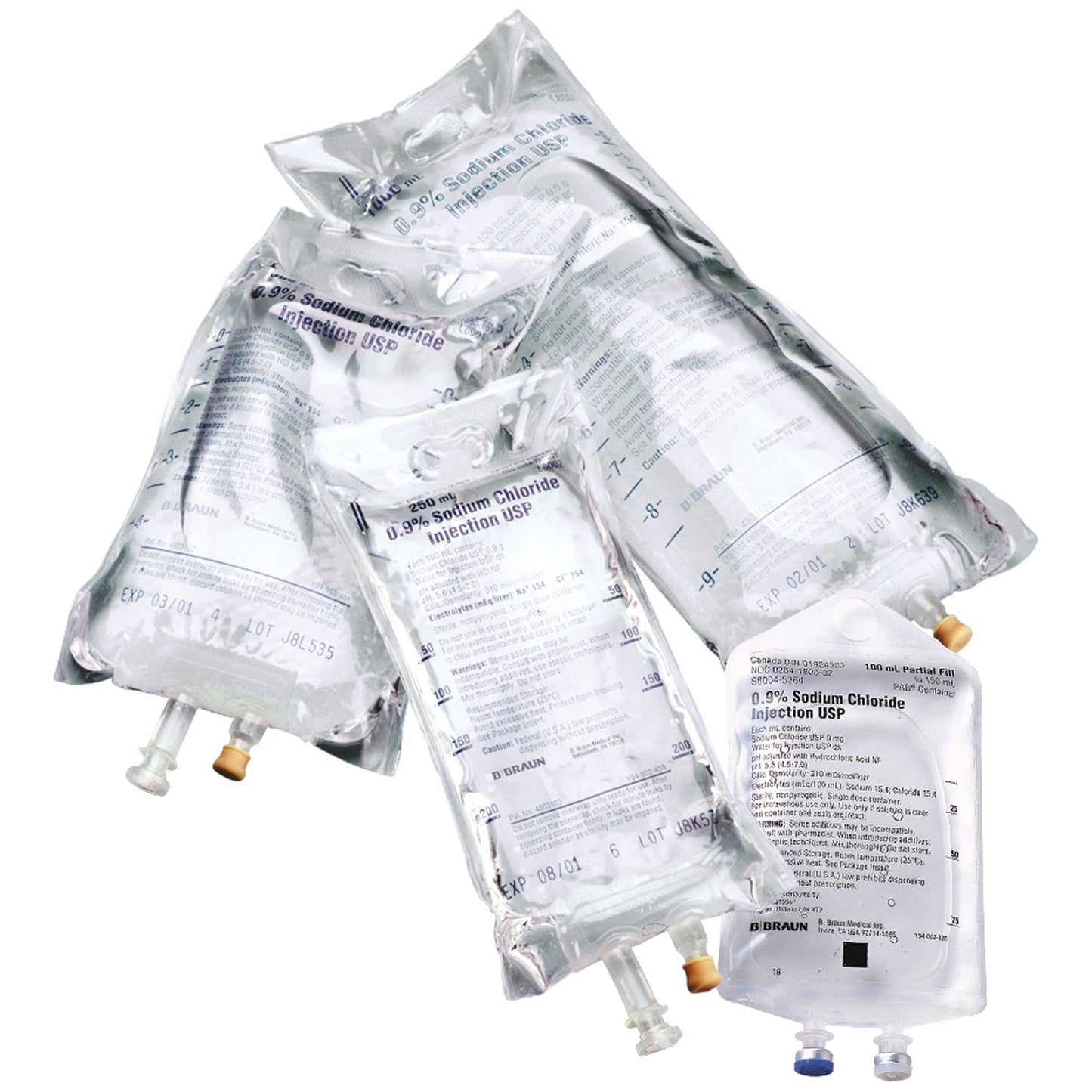B BRAUN DEXTROSE & SODIUM CHLORIDE INJECTIONS