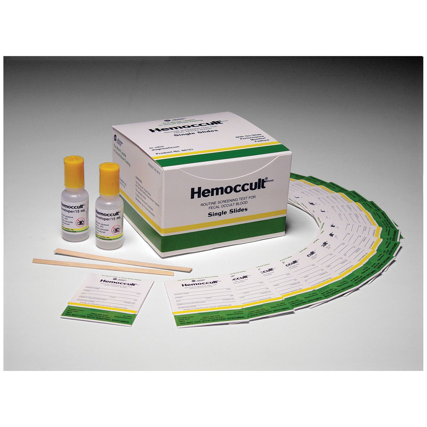 HEMOCUE HEMOCCULT SINGLE SLIDE (TEST CARDS), 10 boxes per case