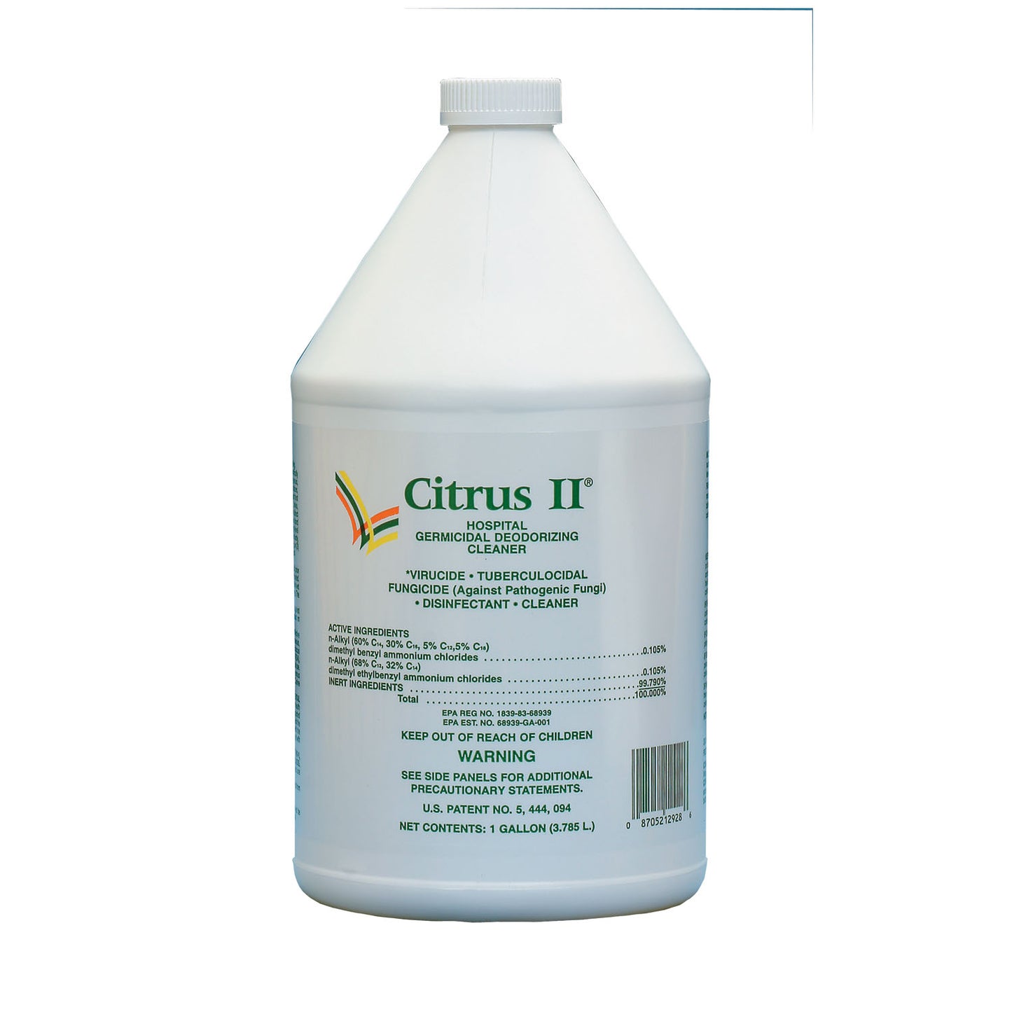 BEAUMONT CITRUS II GERMICIDAL DEODORIZING CLEANER, 4 per case