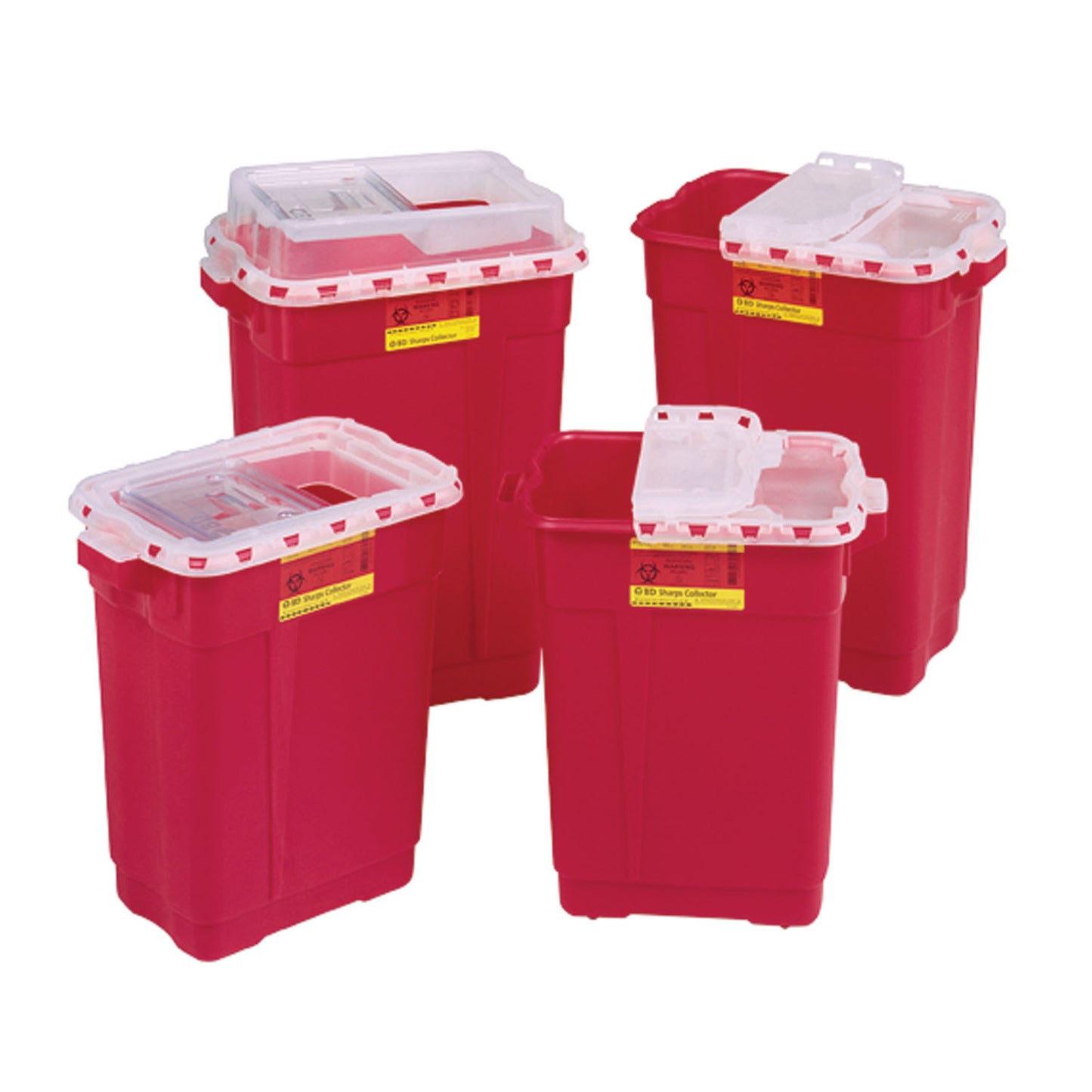 BD EXTRA LARGE SHARPS COLLECTORS, 8 per case