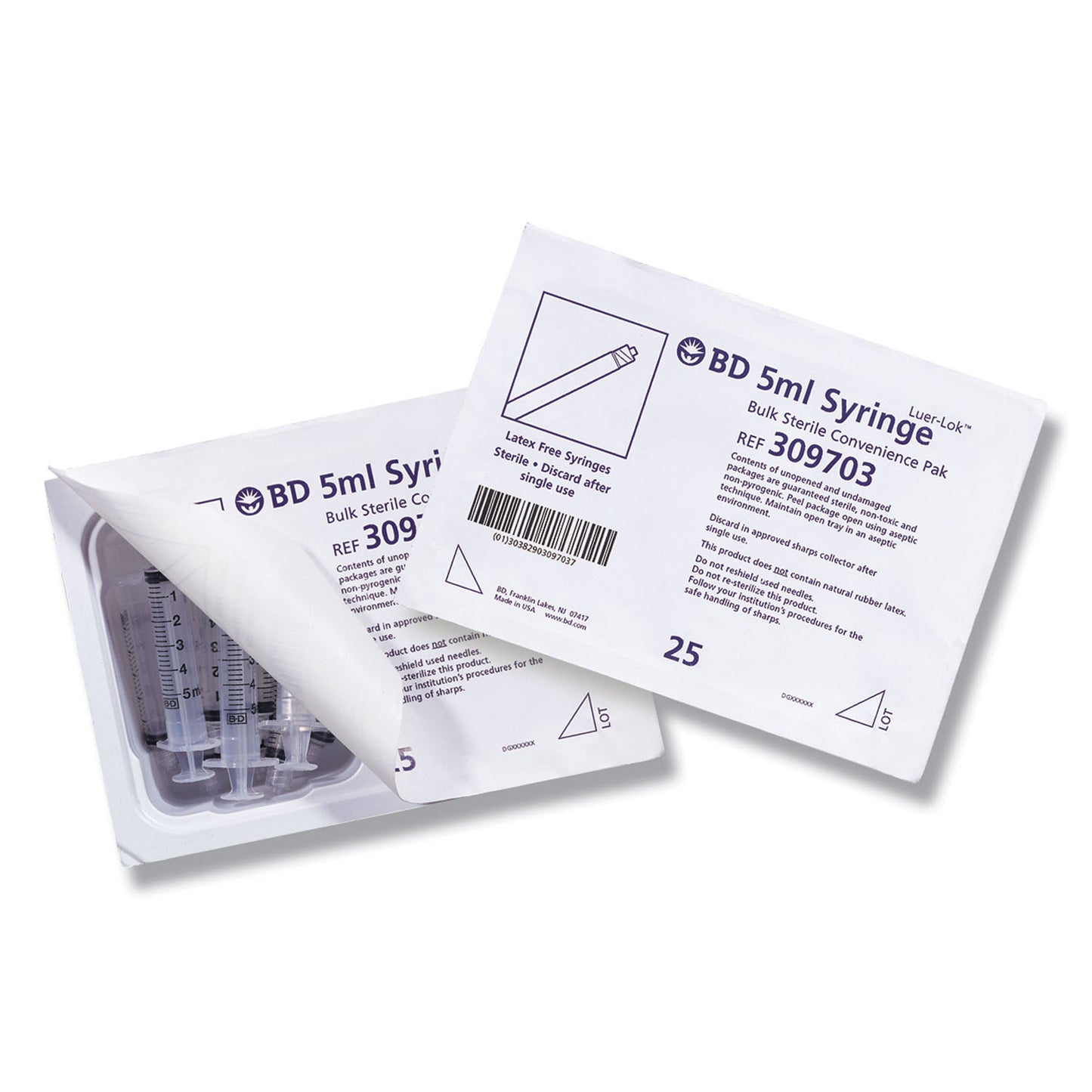 BD 30 ML SYRINGES, 12 packs per case