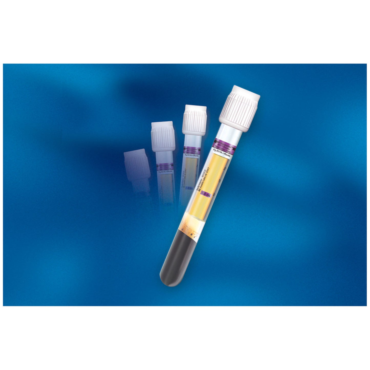 BD VACUTAINER PLUS PLASTIC BLOOD COLLECTION TUBES (EDTA), 100 per box, 10 boxes per case