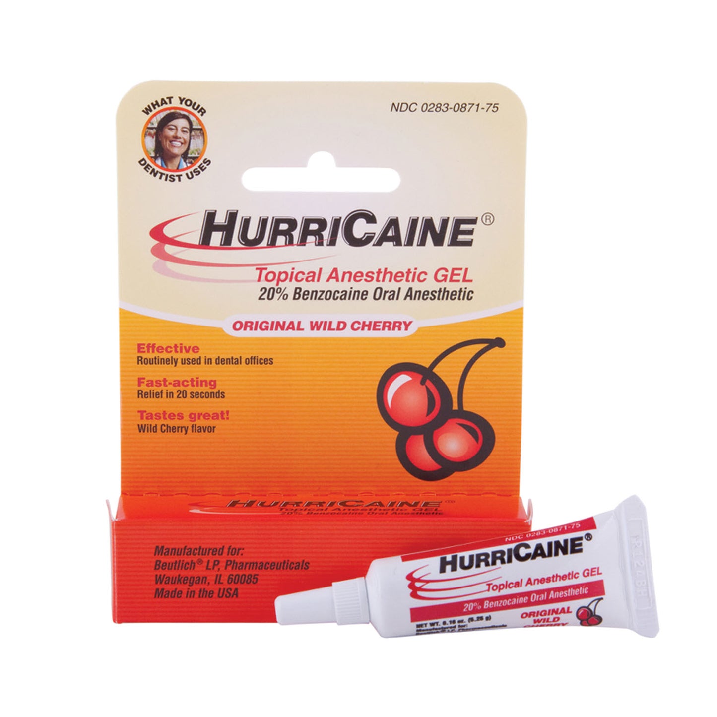 BEUTLICH HURRICAINE TOPICAL ANESTHETIC, 12 per pack