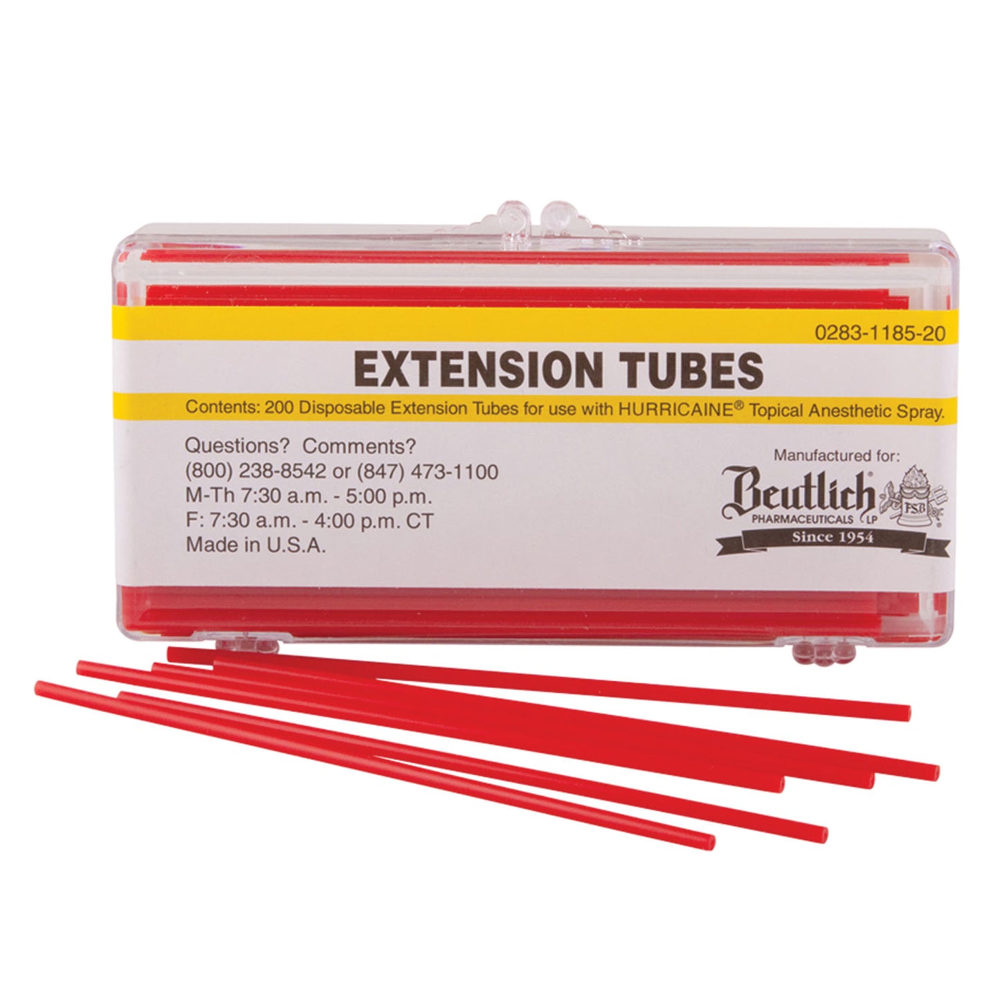 BEUTLICH HURRICAINE TOPICAL ANESTHETIC, 200 per pack