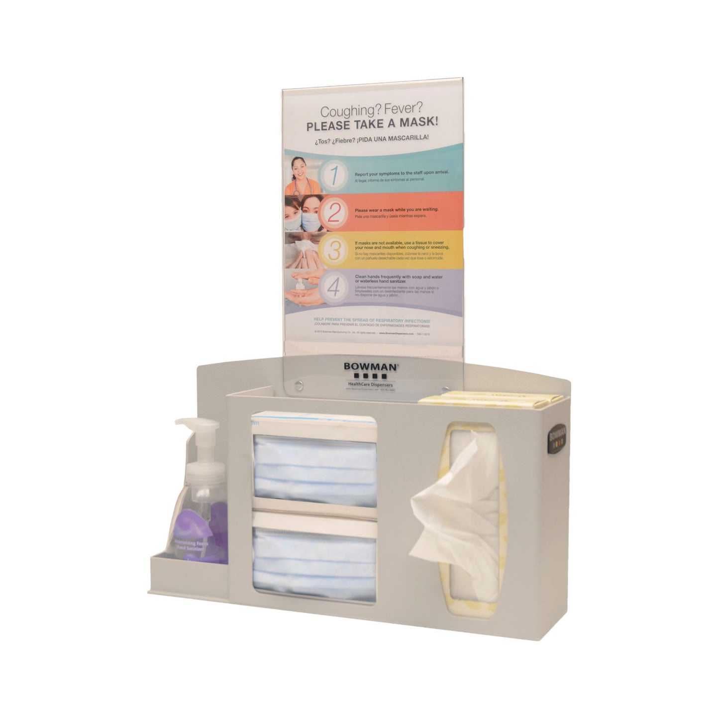 MARKETLAB BOWMAN RESPIRATORY HYGIENE STATION
