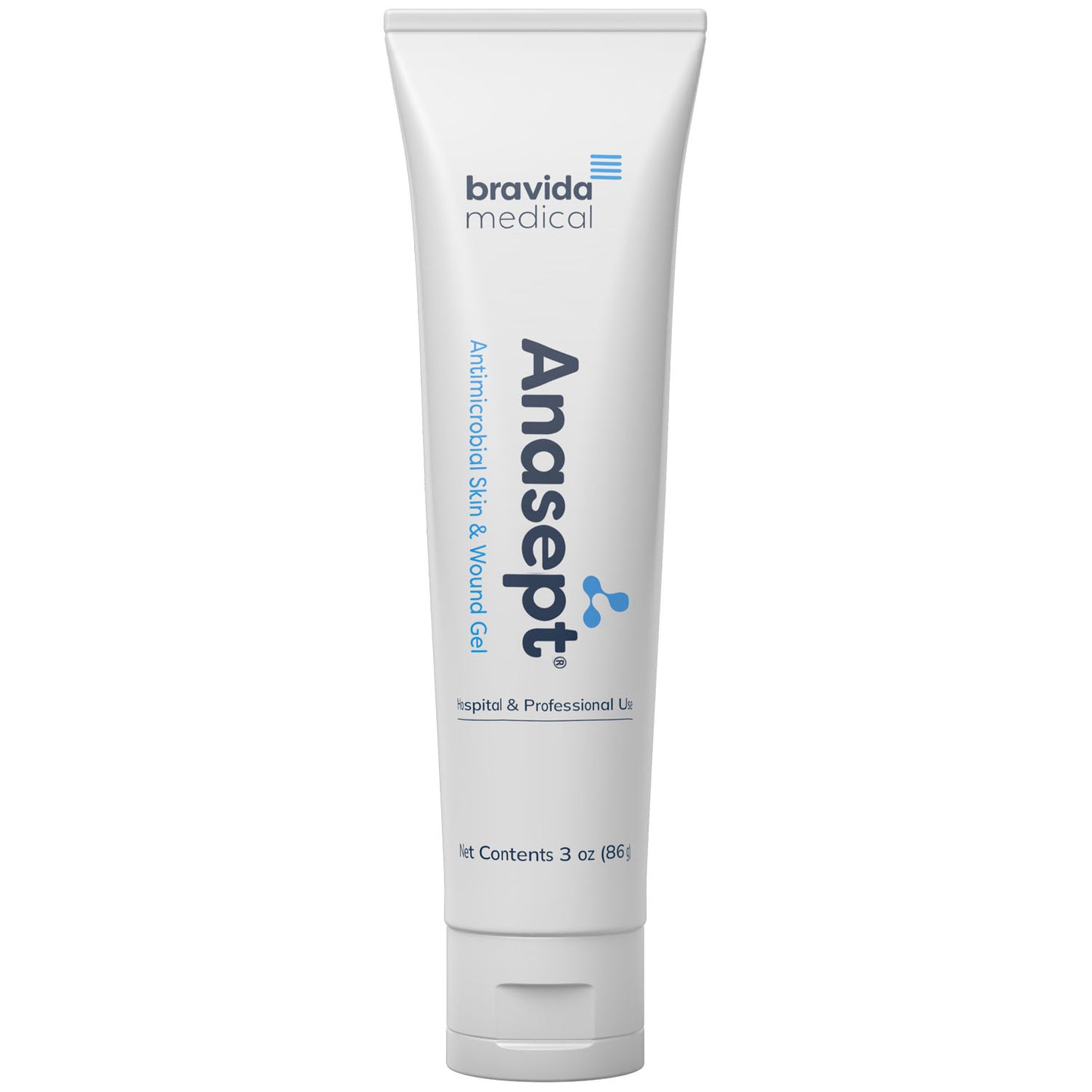 BRAVIDA MEDICAL ANASEPT SKIN & WOUND, 12 per case
