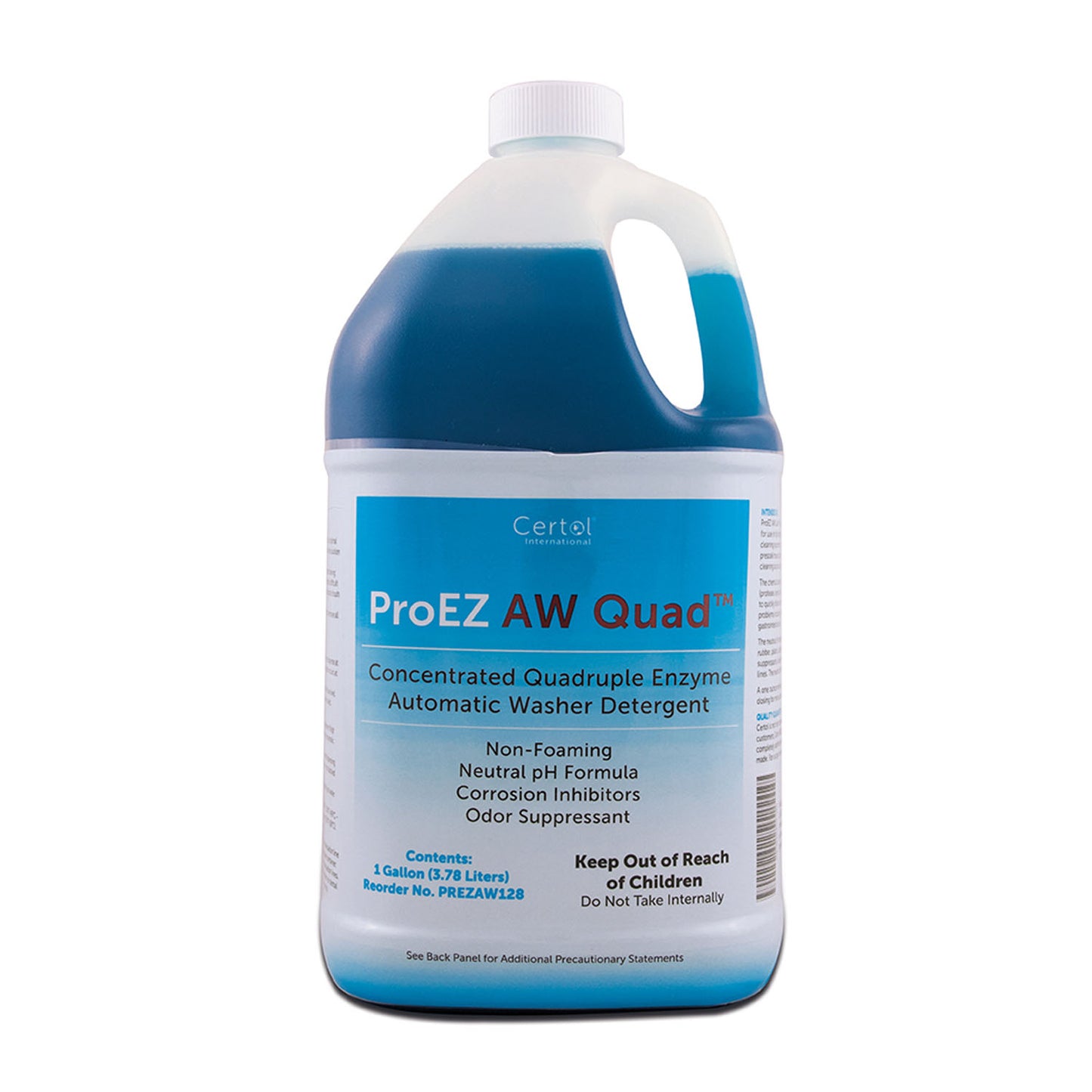 CERTOL PROEZ AW QUAD ENZYME AUTOMATIC WASHER DETERGENT, 4 per case