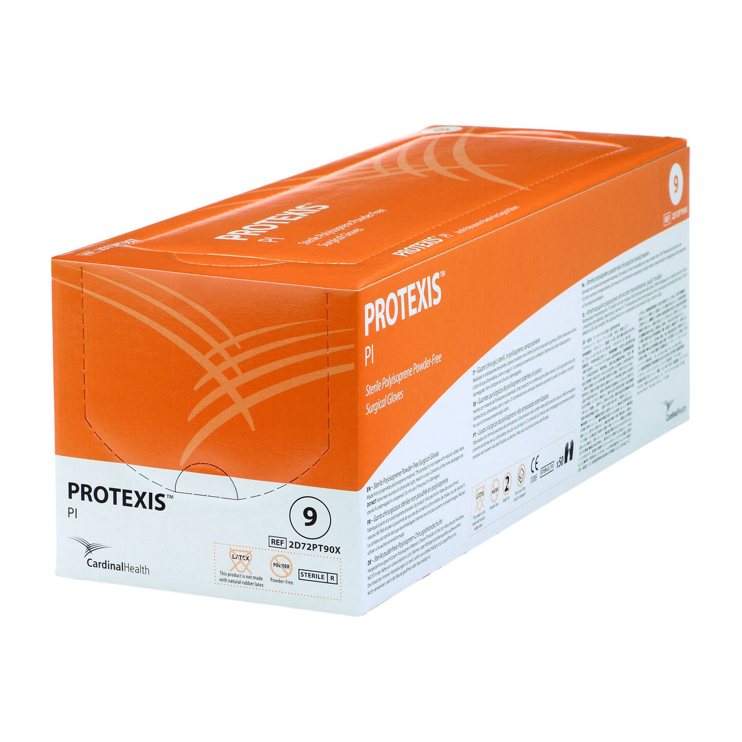 CARDINAL HEALTH PROTEXIS PI SURGICAL GLOVES, 50 pairs per box, 4 boxes per case