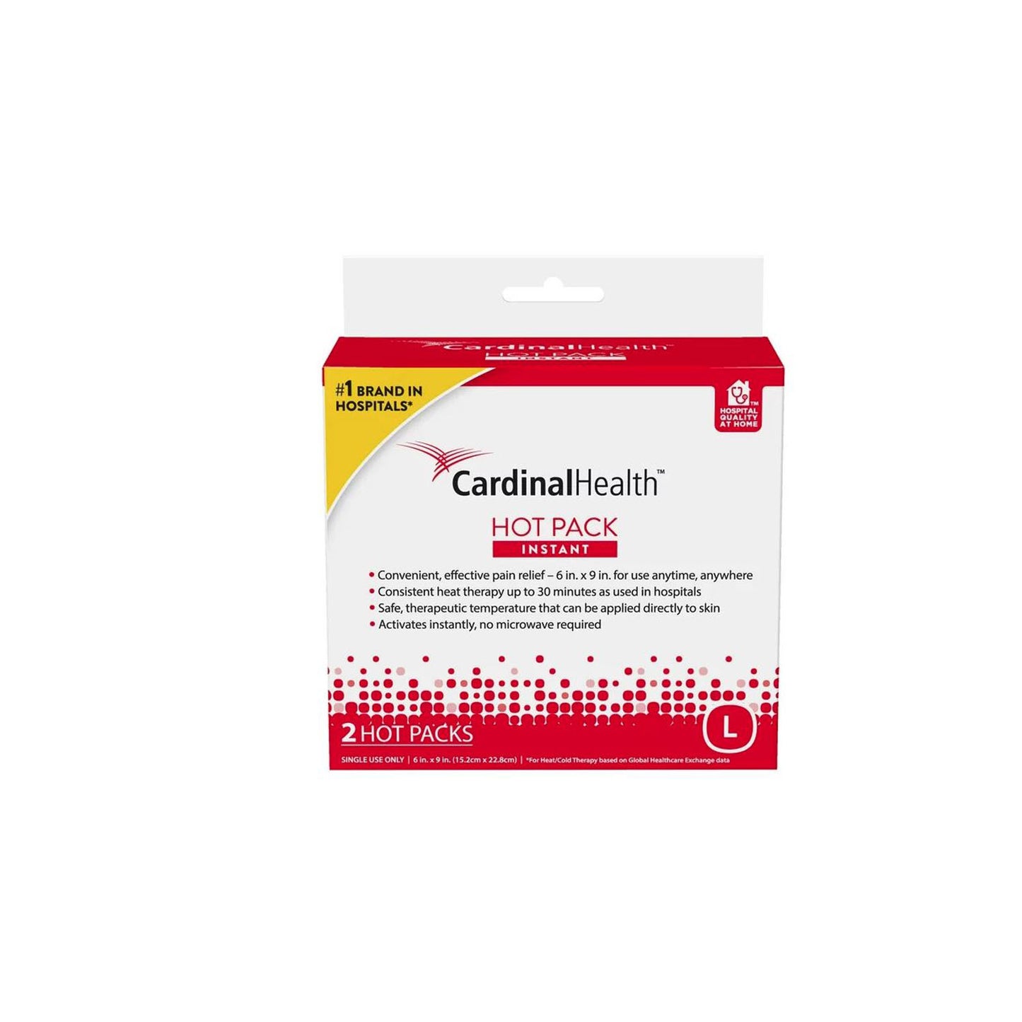 CARDINAL HEALTH HOT/COLD PACKS, 16 per case