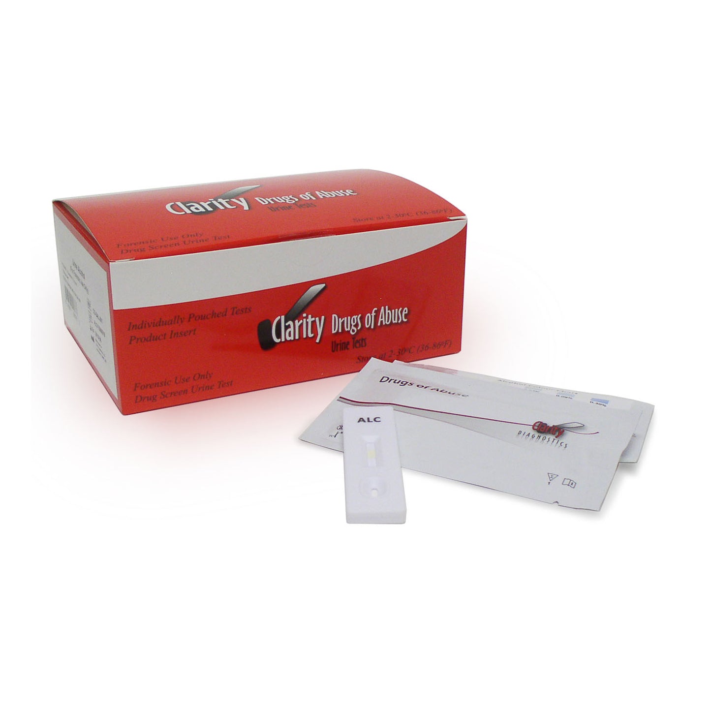 CLARITY DIAGNOSTICS DRUGS OF ABUSE, 25 per box