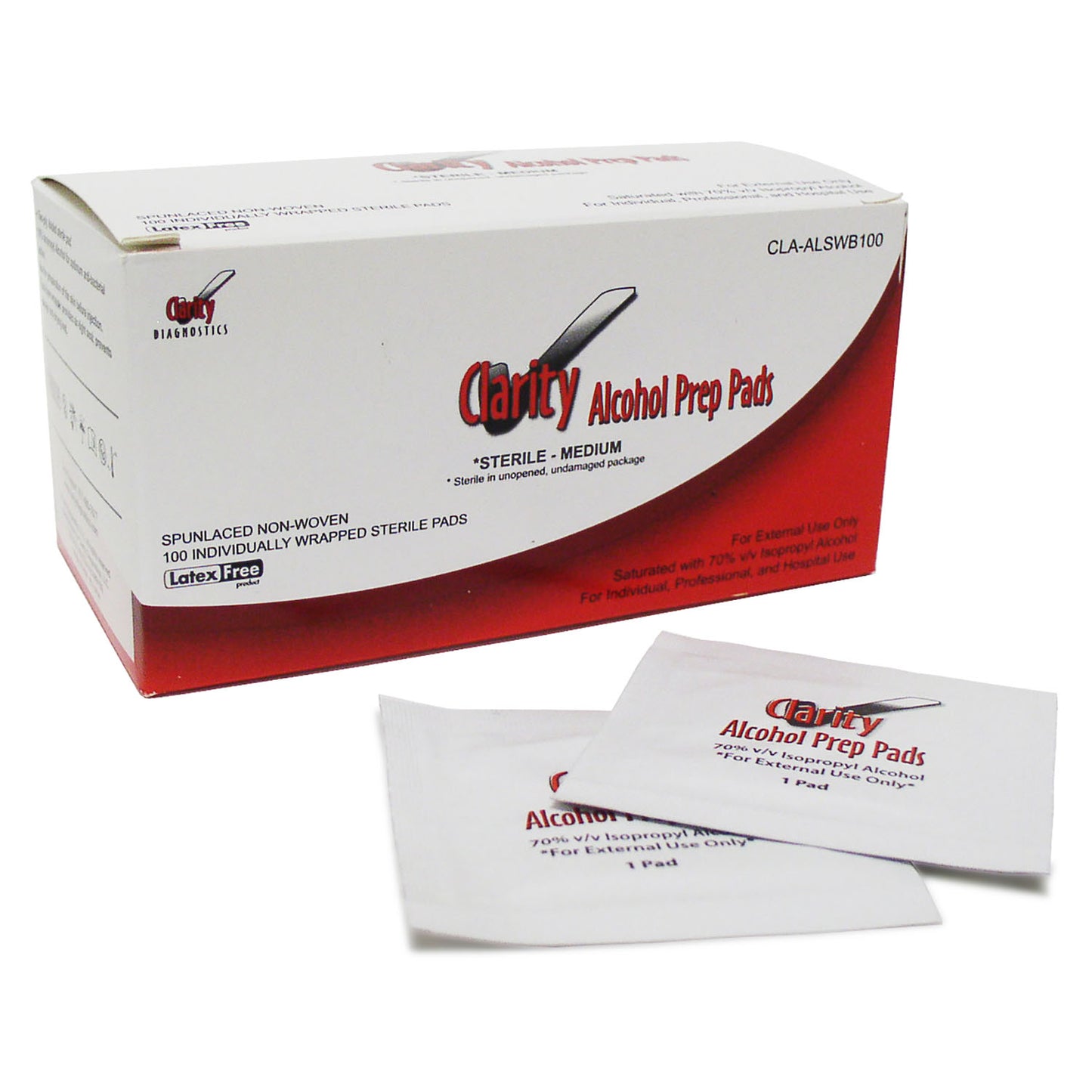 CLARITY DIAGNOSTICS GLUCOSE, 100 per box