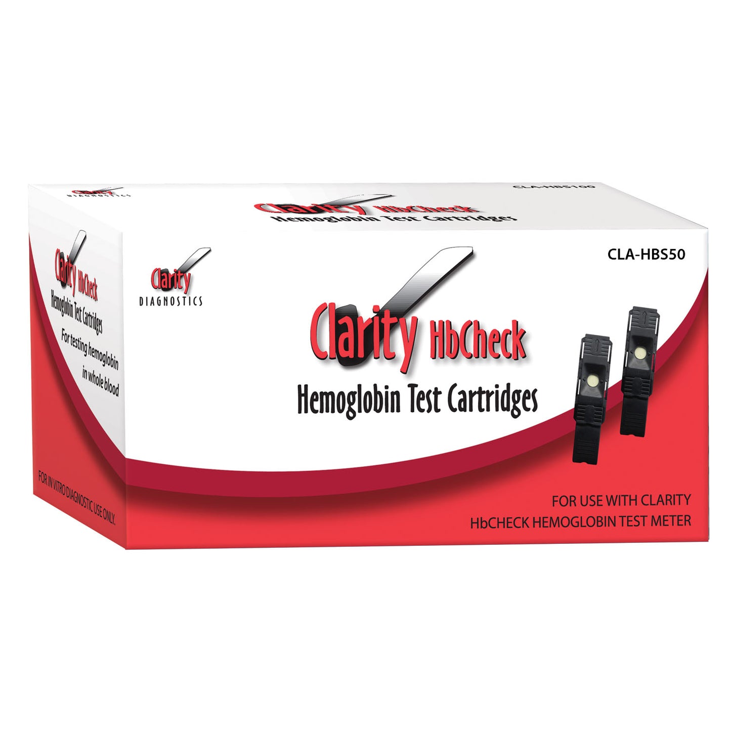 CLARITY DIAGNOSTICS HEMOGLOBIN, 50 per box