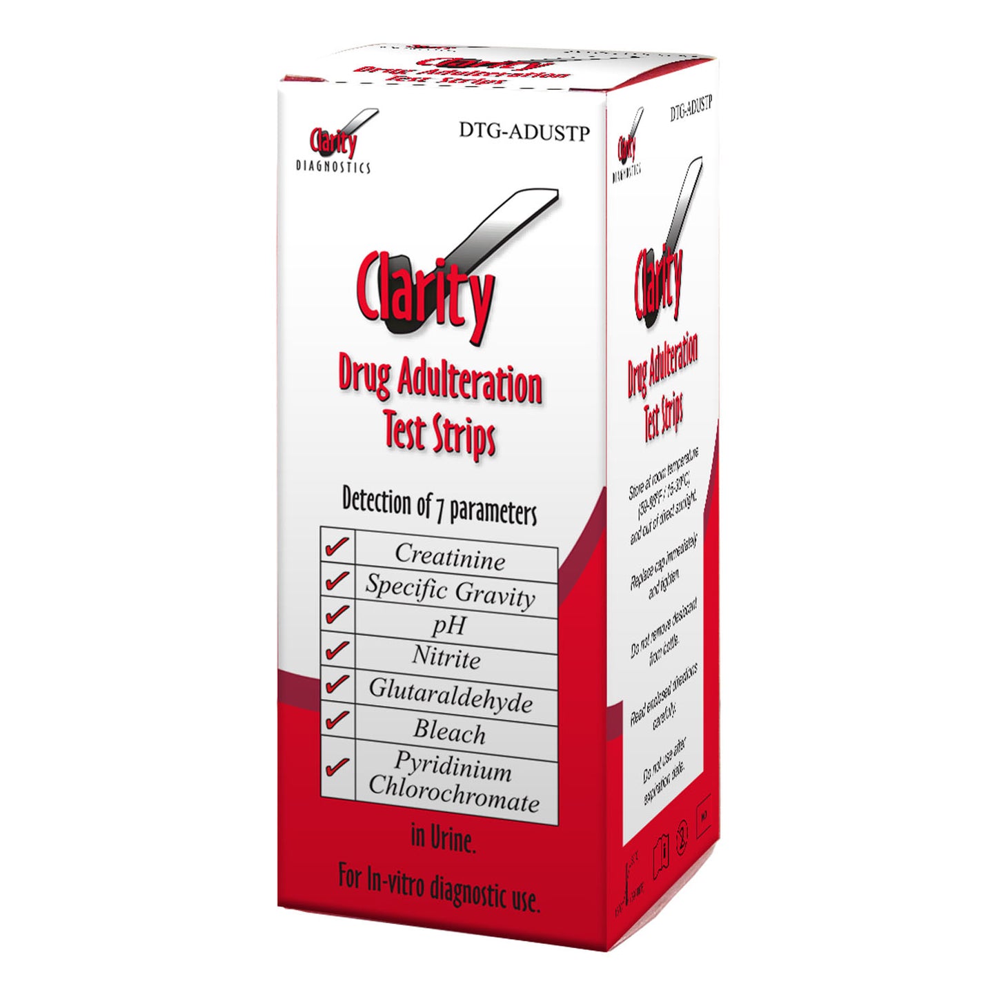 CLARITY DIAGNOSTICS DRUGS OF ABUSE, 25 per box