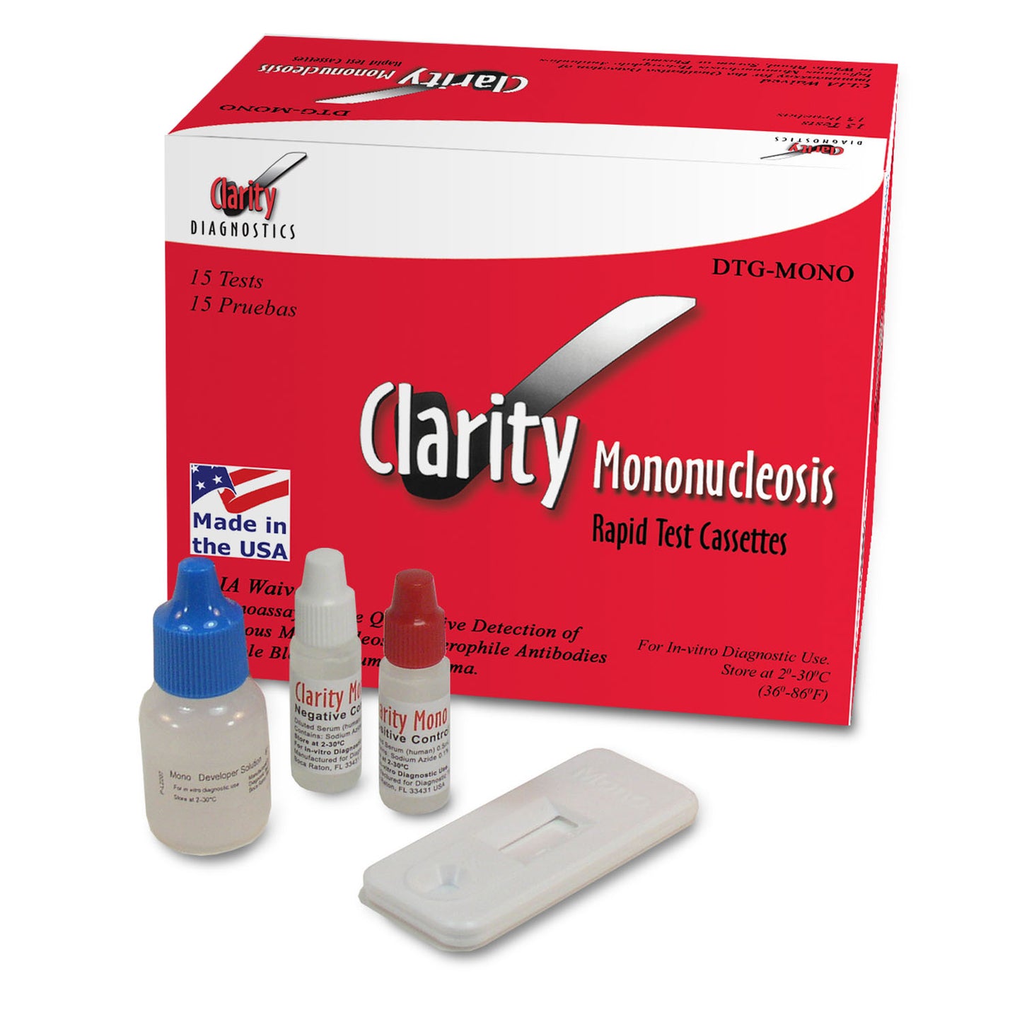 CLARITY DIAGNOSTICS INFECTIOUS DISEASE, 15 per box