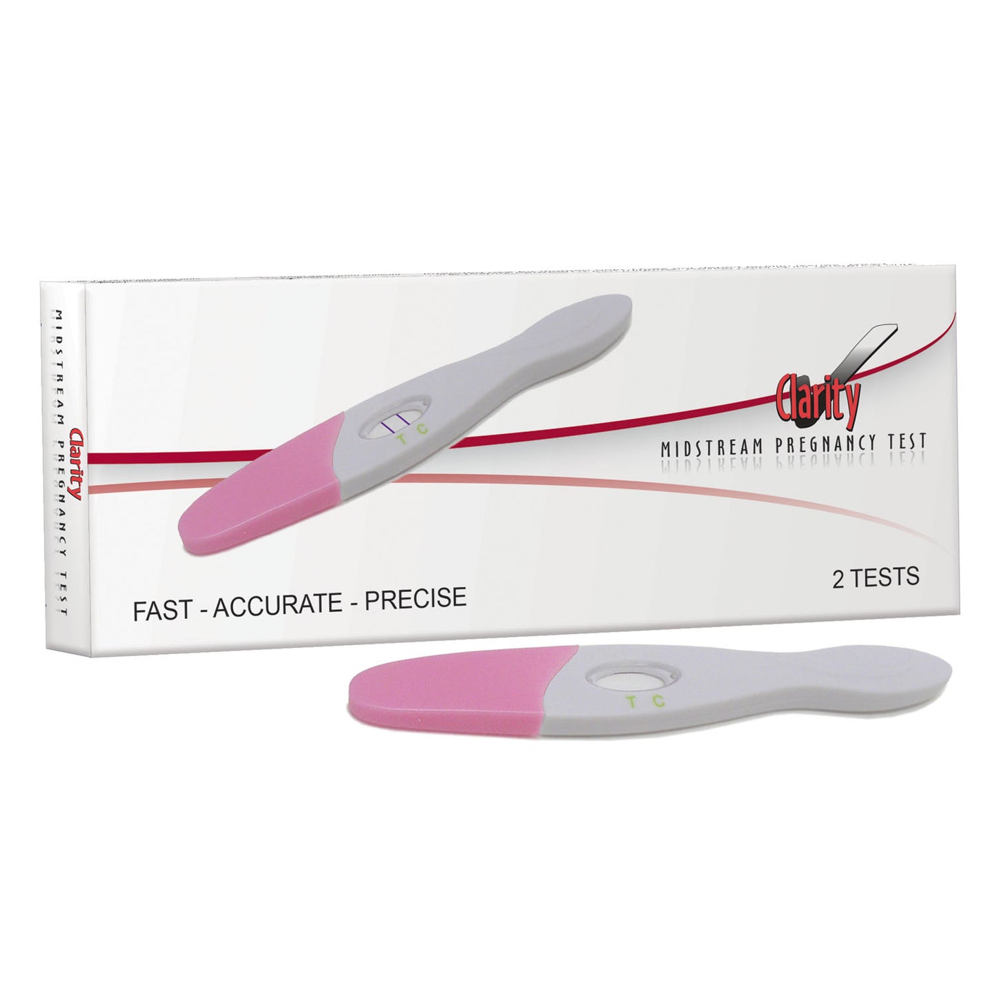 CLARITY DIAGNOSTICS PREGNANCY, 2 per box