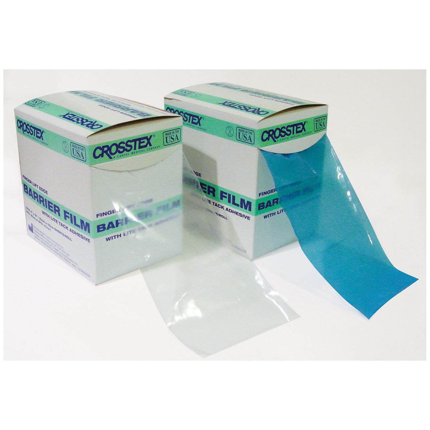 CROSSTEX BARRIER FILM WITH FINGER LIFT EDGE, 8 rolls per case