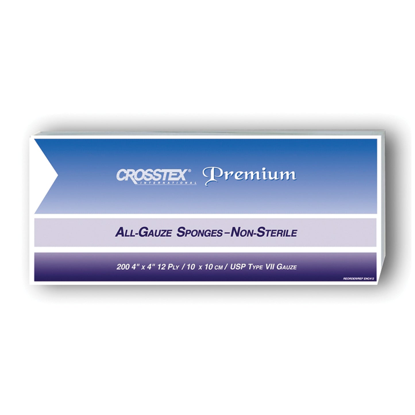CROSSTEX ALL GAUZE PREMIUM NON-STERILE SPONGES, 2000 per case