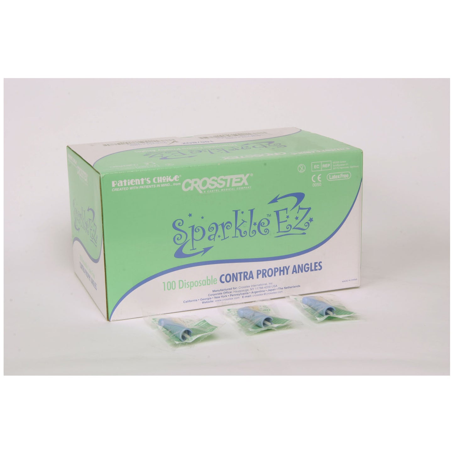 CROSSTEX EZ CONTRA PROPHY ANGLES, 100 per box