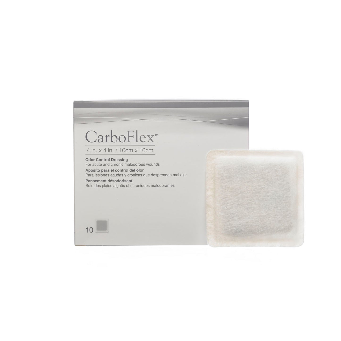 CONVATEC CARBOFLEX ODOR CONTROL DRESSING, 10 per box