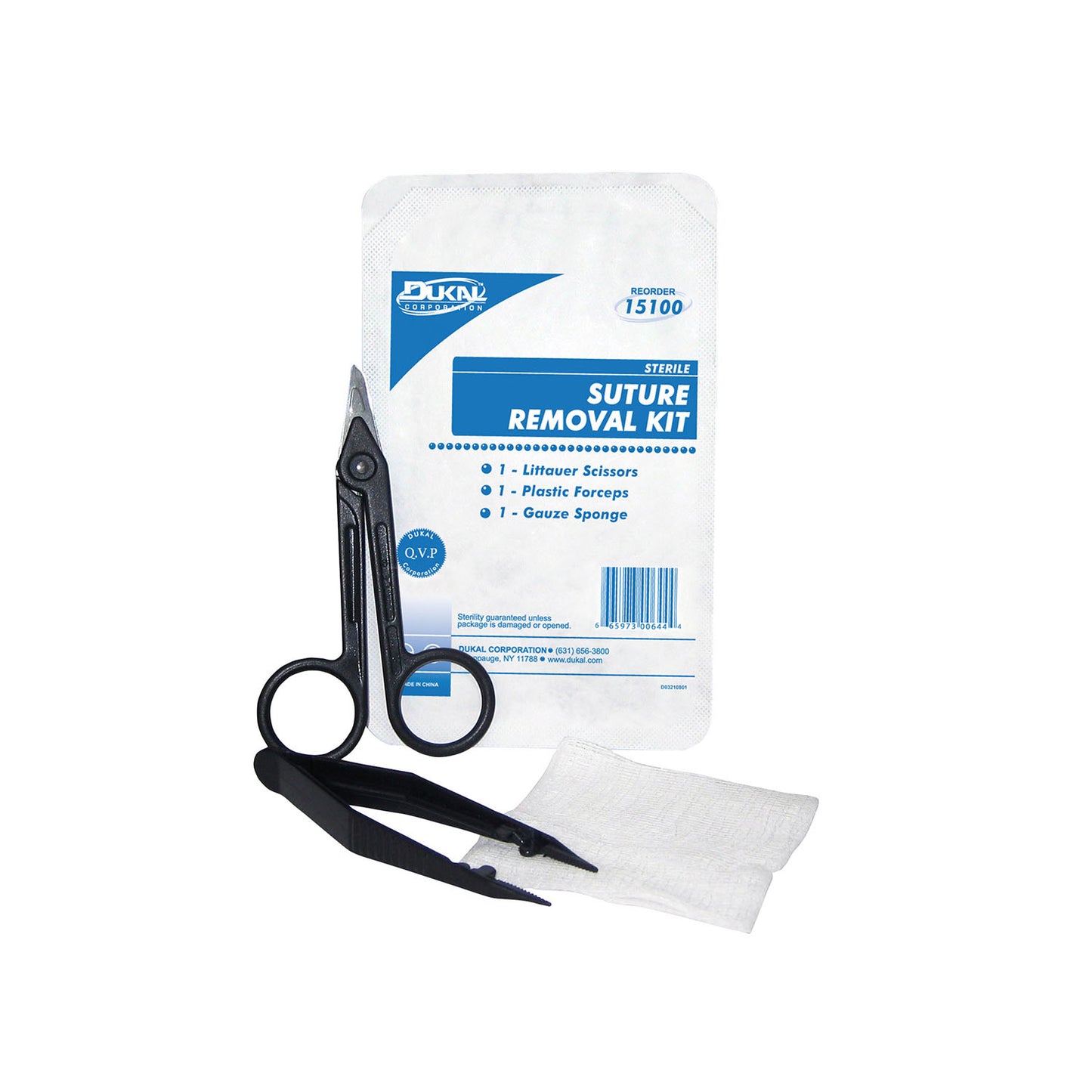 DUKAL SUTURE REMOVAL KIT