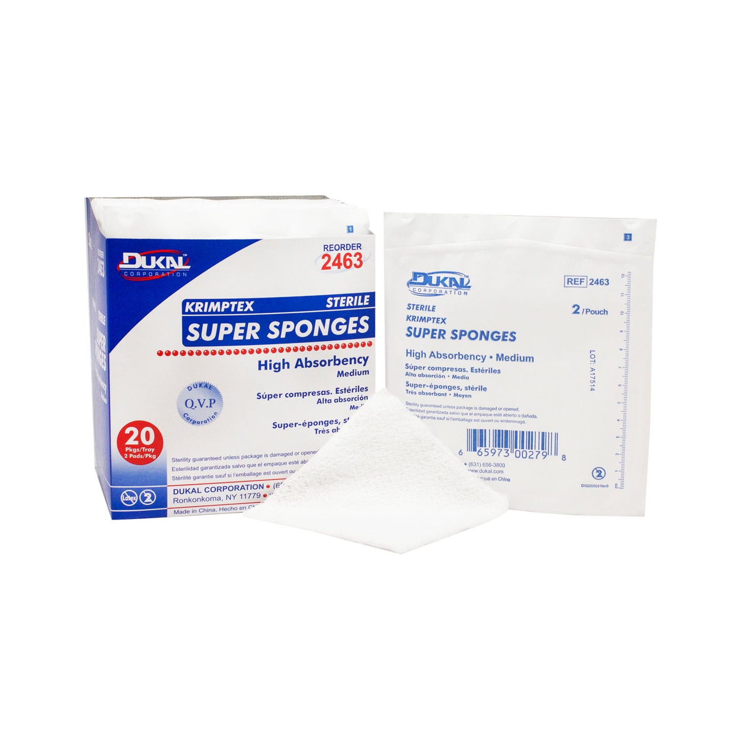 DUKAL SUPER SPONGES, 2 per pack