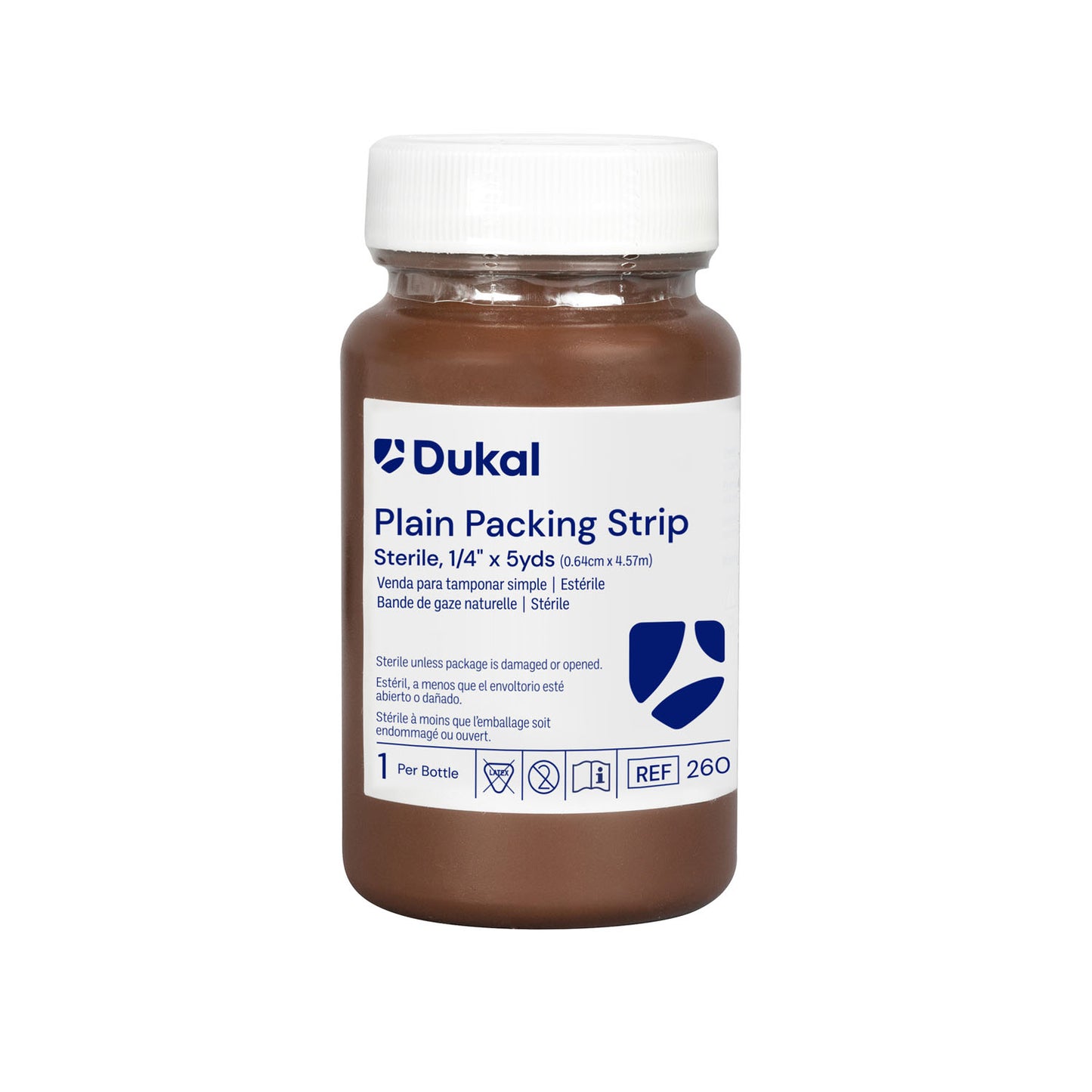 DUKAL ALBA PACKING STRIPS, 1 per bottle, 12 bottles per box
