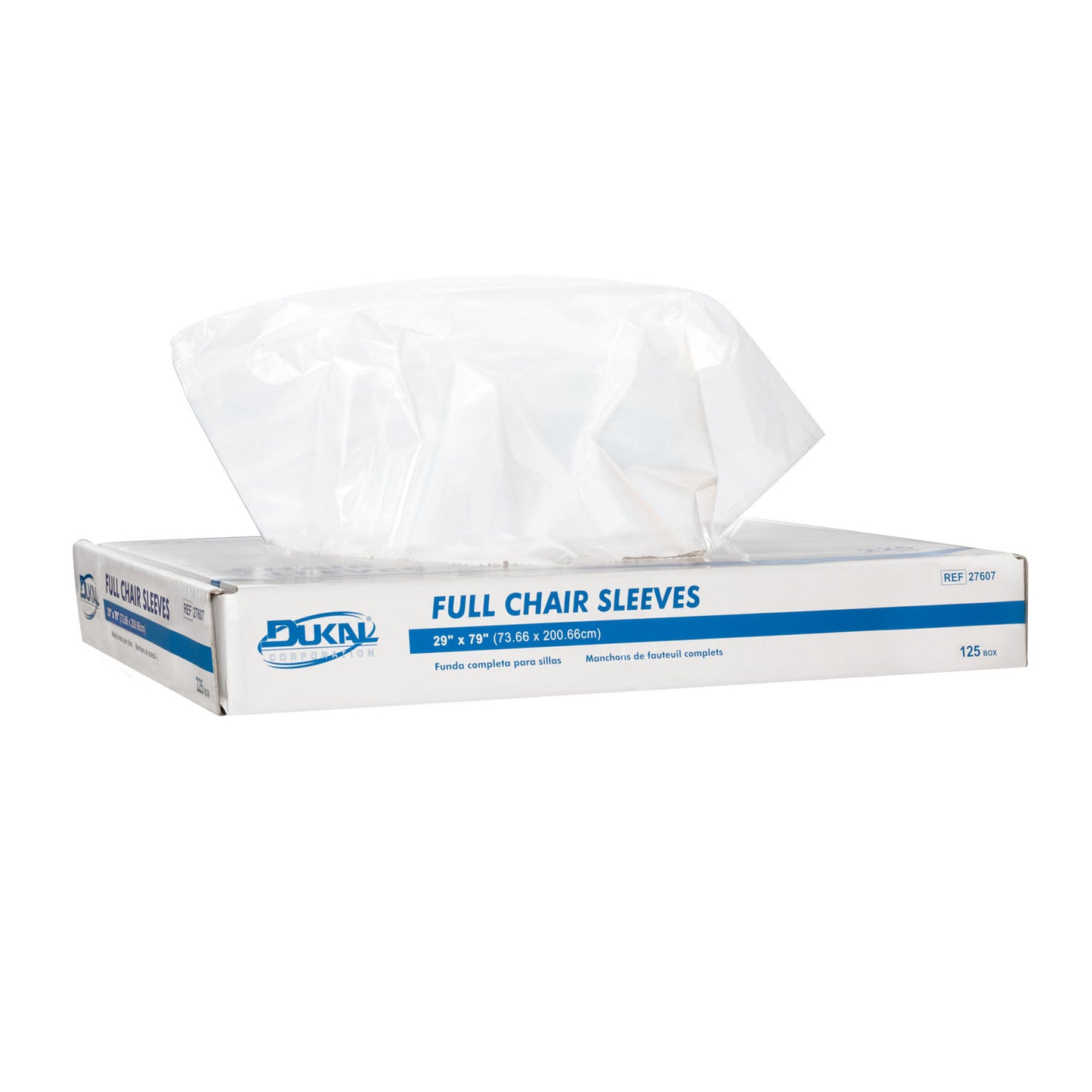 DUKAL CHAIR SLEEVE, 125 per box, 3 boxes per case