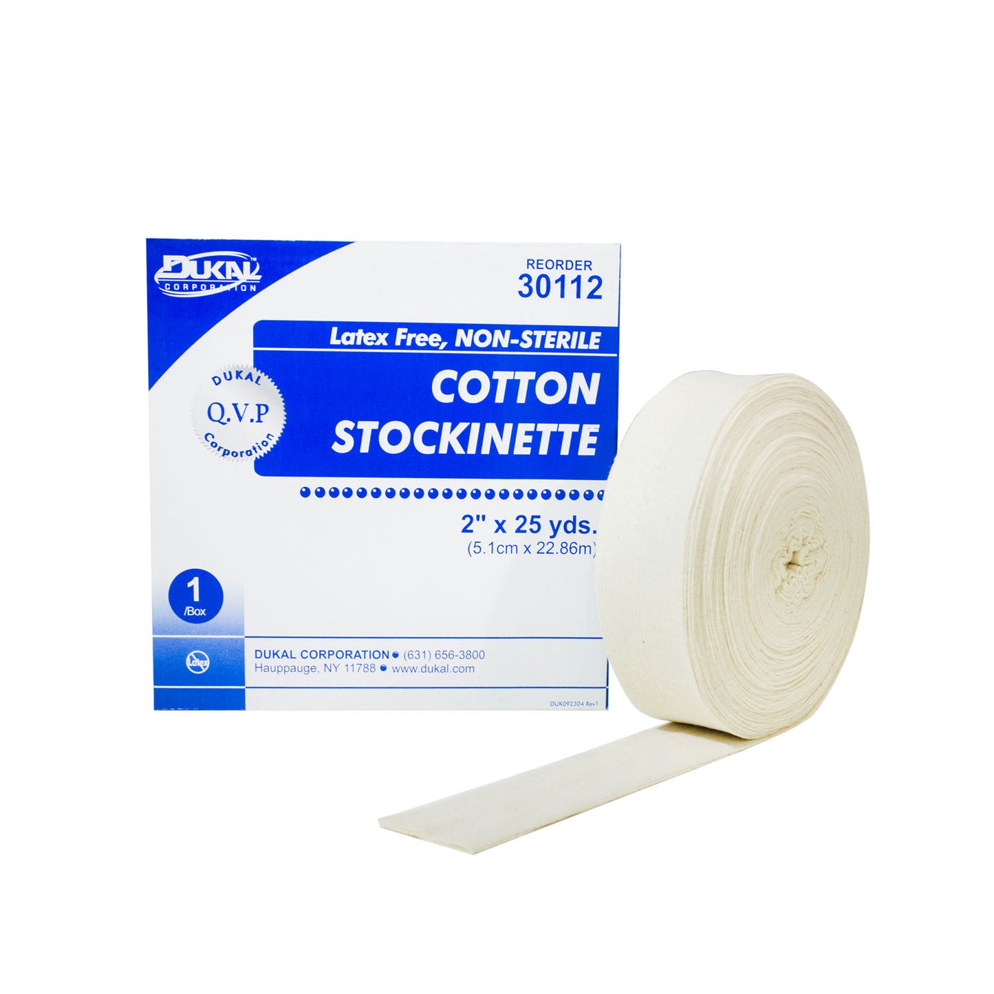 DUKAL COTTON STOCKINETTE, 6 rolls per case