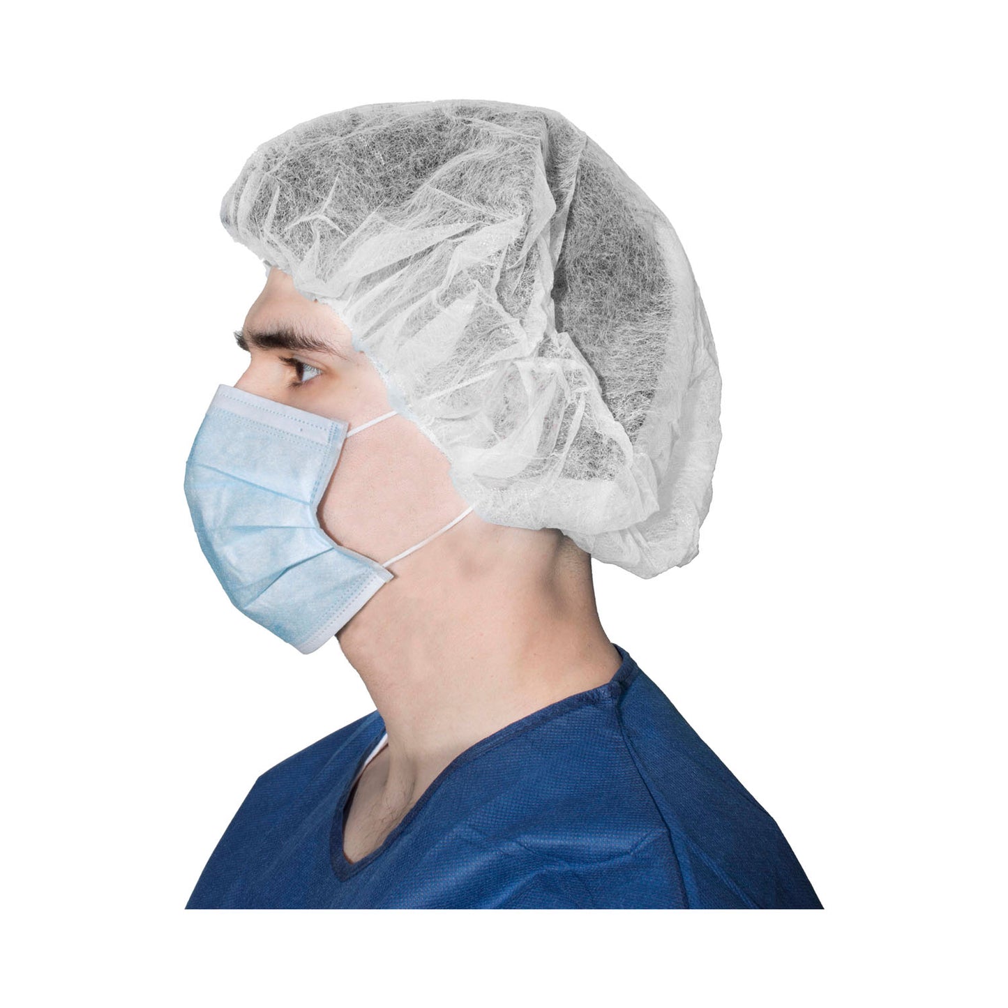DUKAL BOUFFANT CAPS, 100 per box, 5 boxes per case