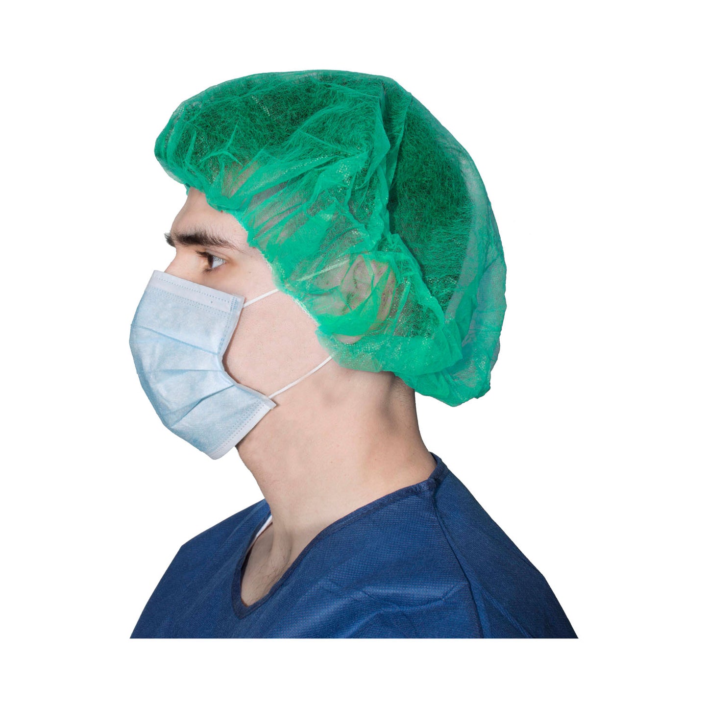 DUKAL BOUFFANT CAPS, 100 per box, 5 boxes per case