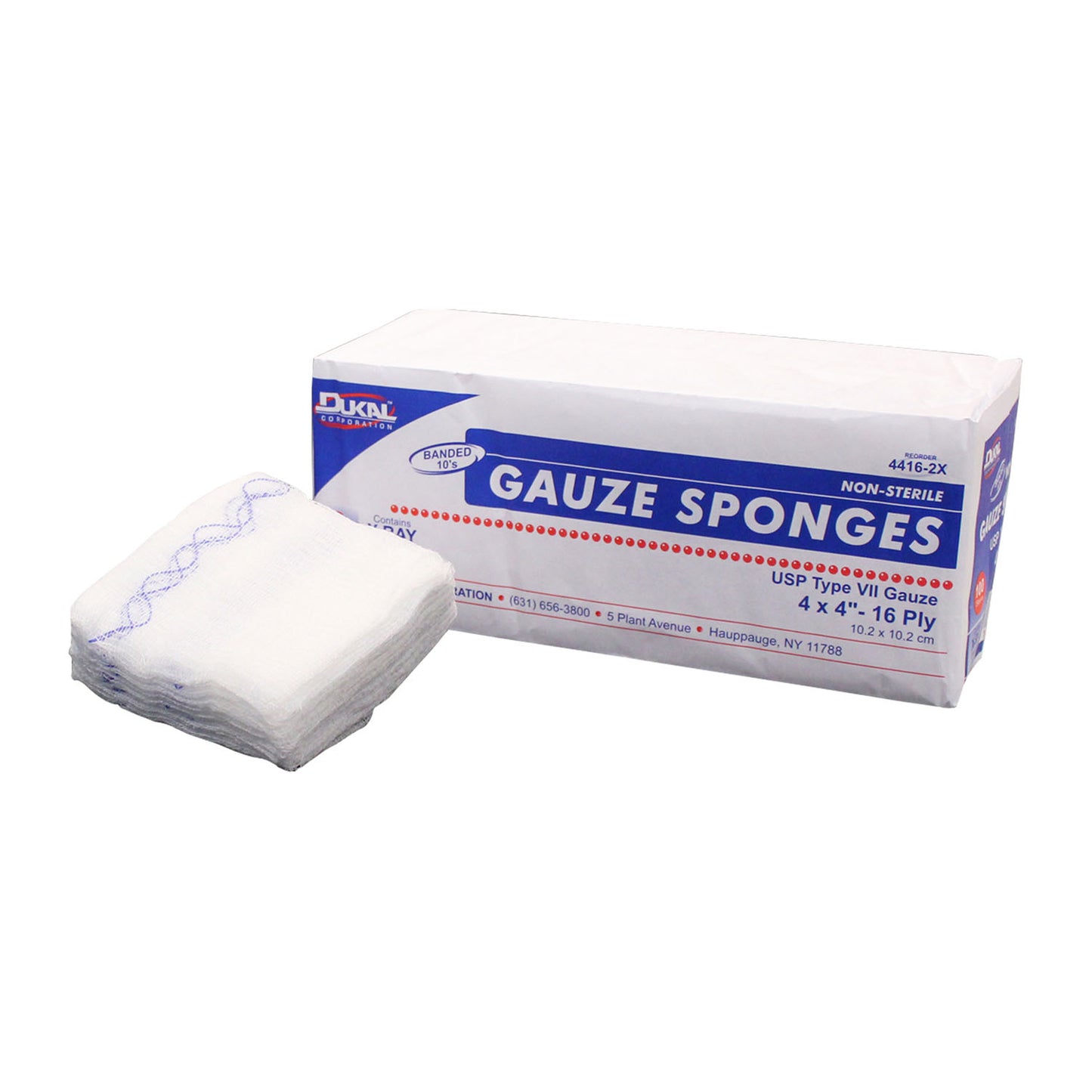 DUKAL X-RAY DETECTABLE GAUZE SPONGES