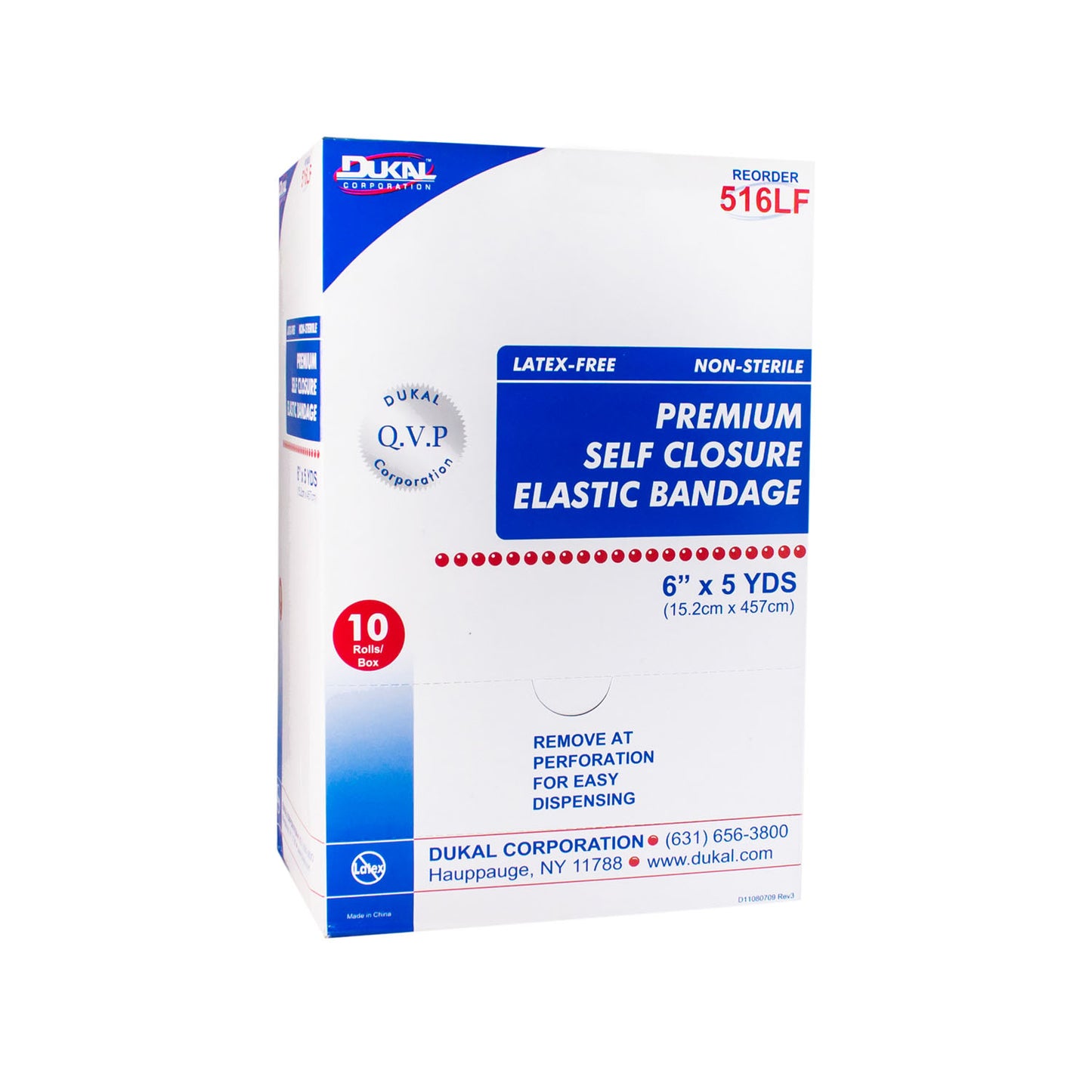 DUKAL ELASTIC BANDAGE, 10 per box, 5 boxes per case