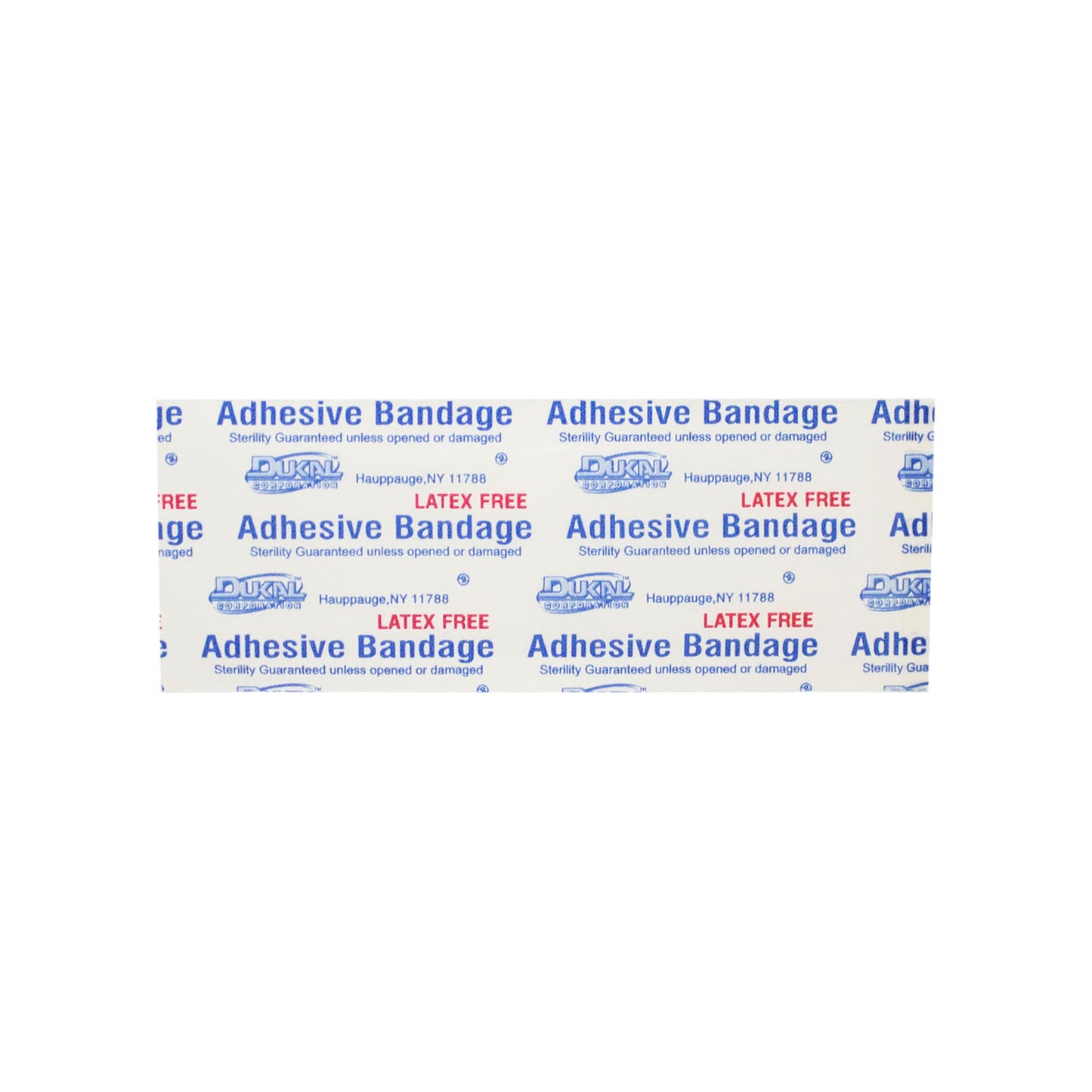 DUKAL ADHESIVE BANDAGES, 100 per box, 24 boxes per case