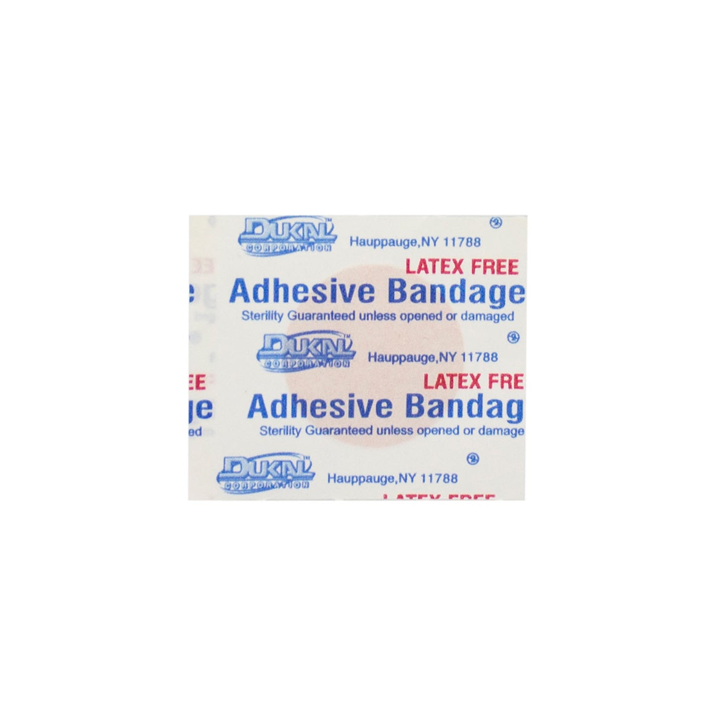 DUKAL ADHESIVE BANDAGES, 100 per box, 24 boxes per case