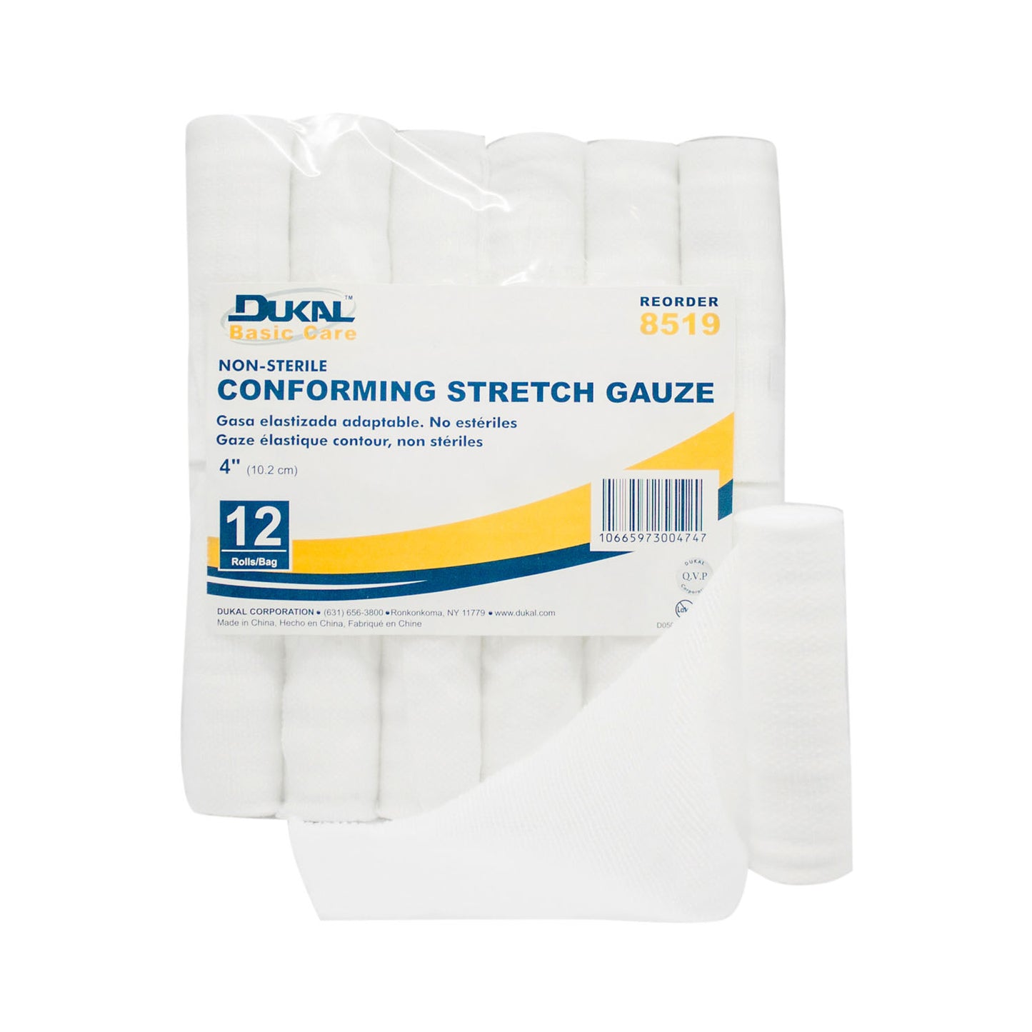 DUKAL BASIC CONFORMING STRETCH GAUZE
