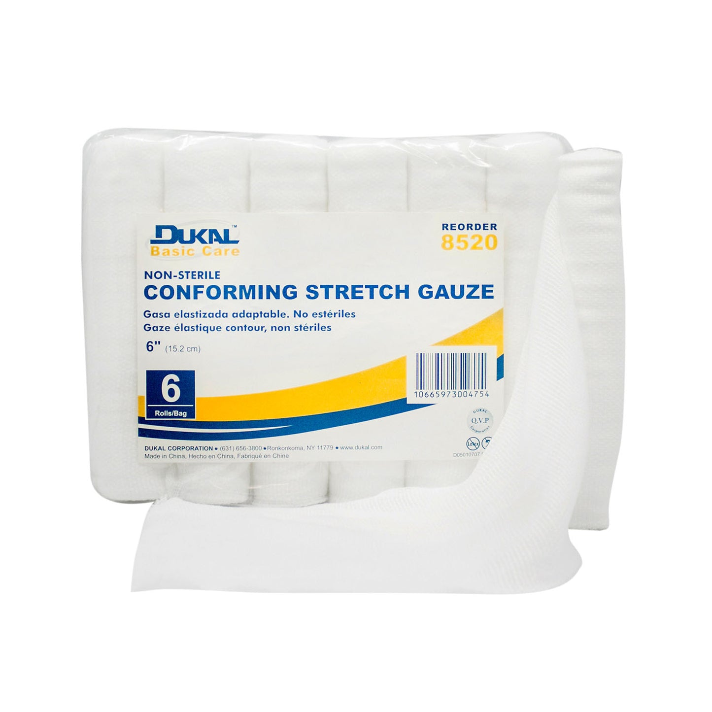 DUKAL BASIC CONFORMING STRETCH GAUZE