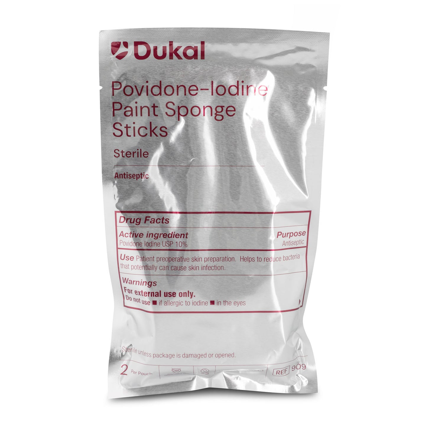 DUKAL PAINT SPONGES STICKS, 2 per pack, 10 packs per box, 8 boxes per case