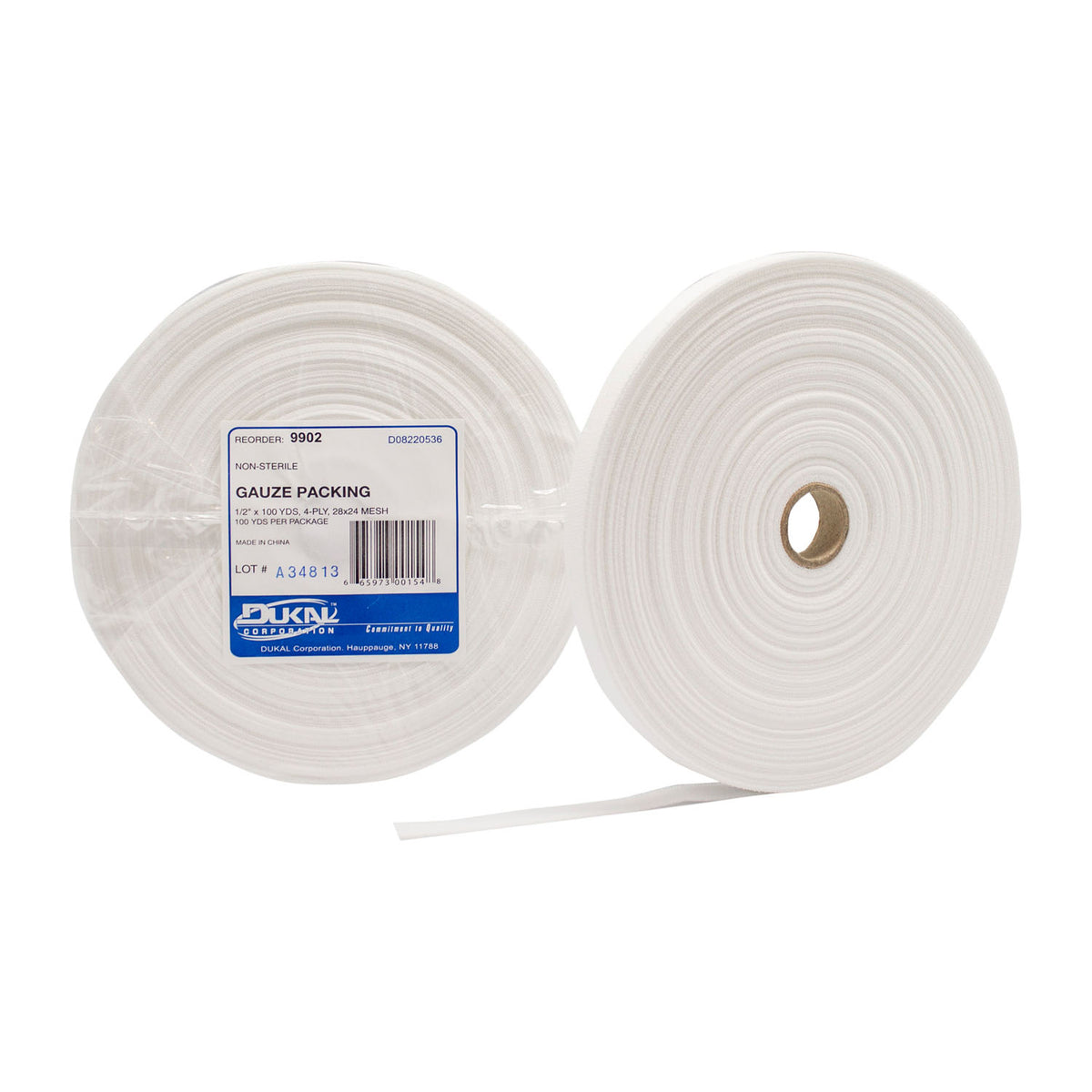 DUKAL SURGICAL GAUZE & PACKING, 10 per case