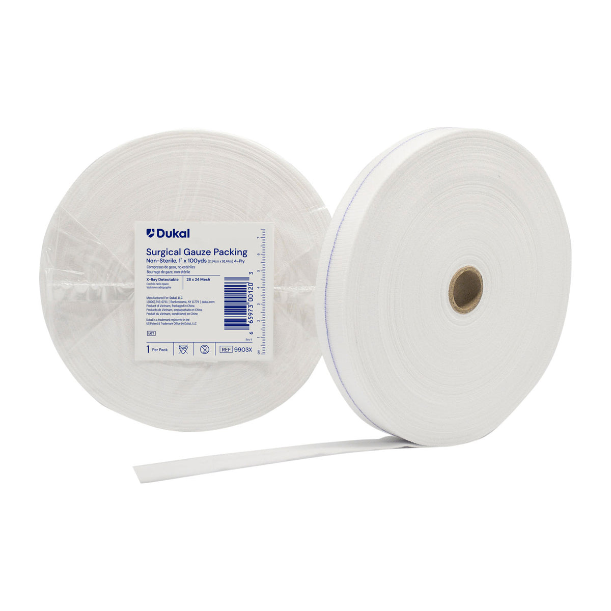 DUKAL SURGICAL GAUZE & PACKING, 10 per case