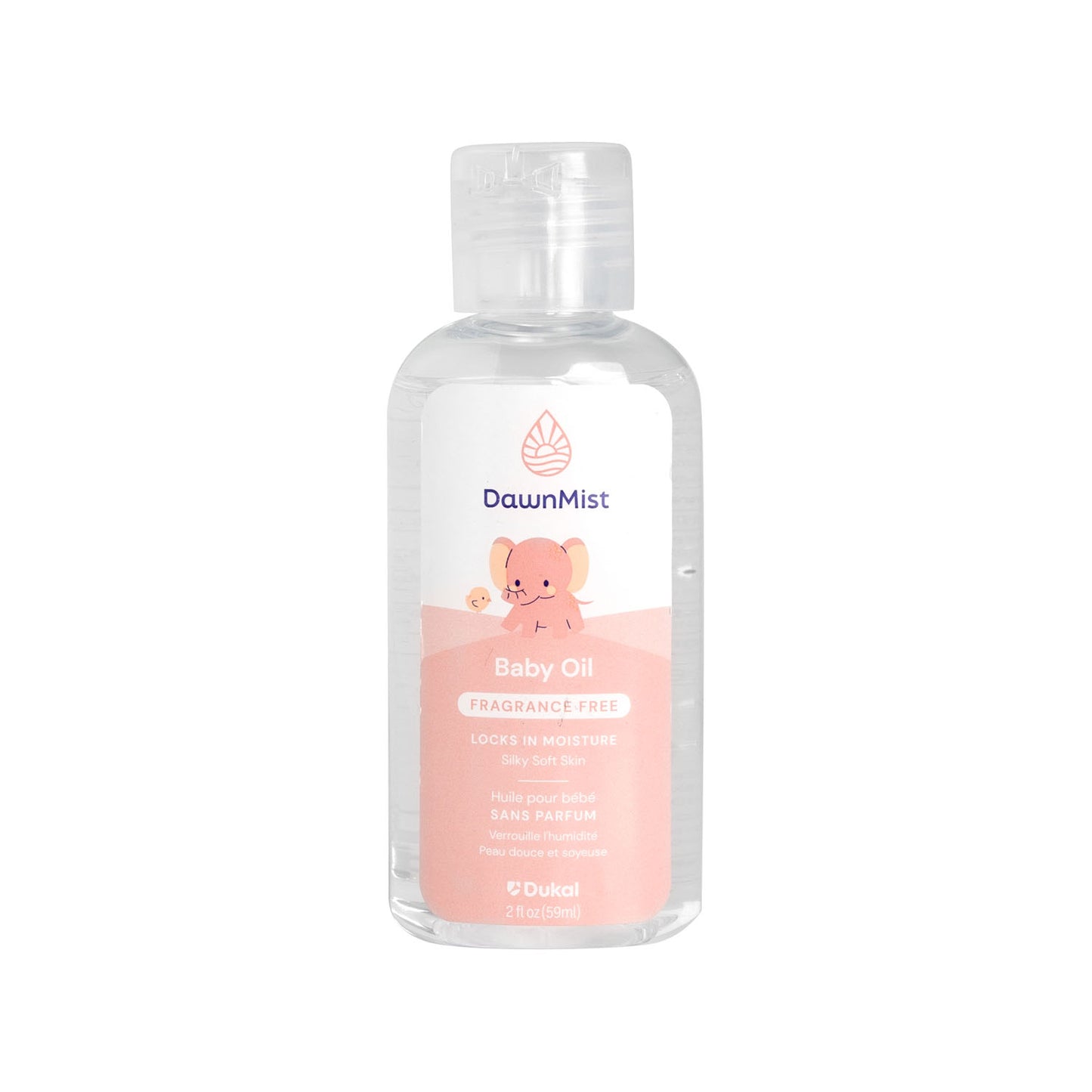 DUKAL DAWNMIST BABY OIL, 144 per case