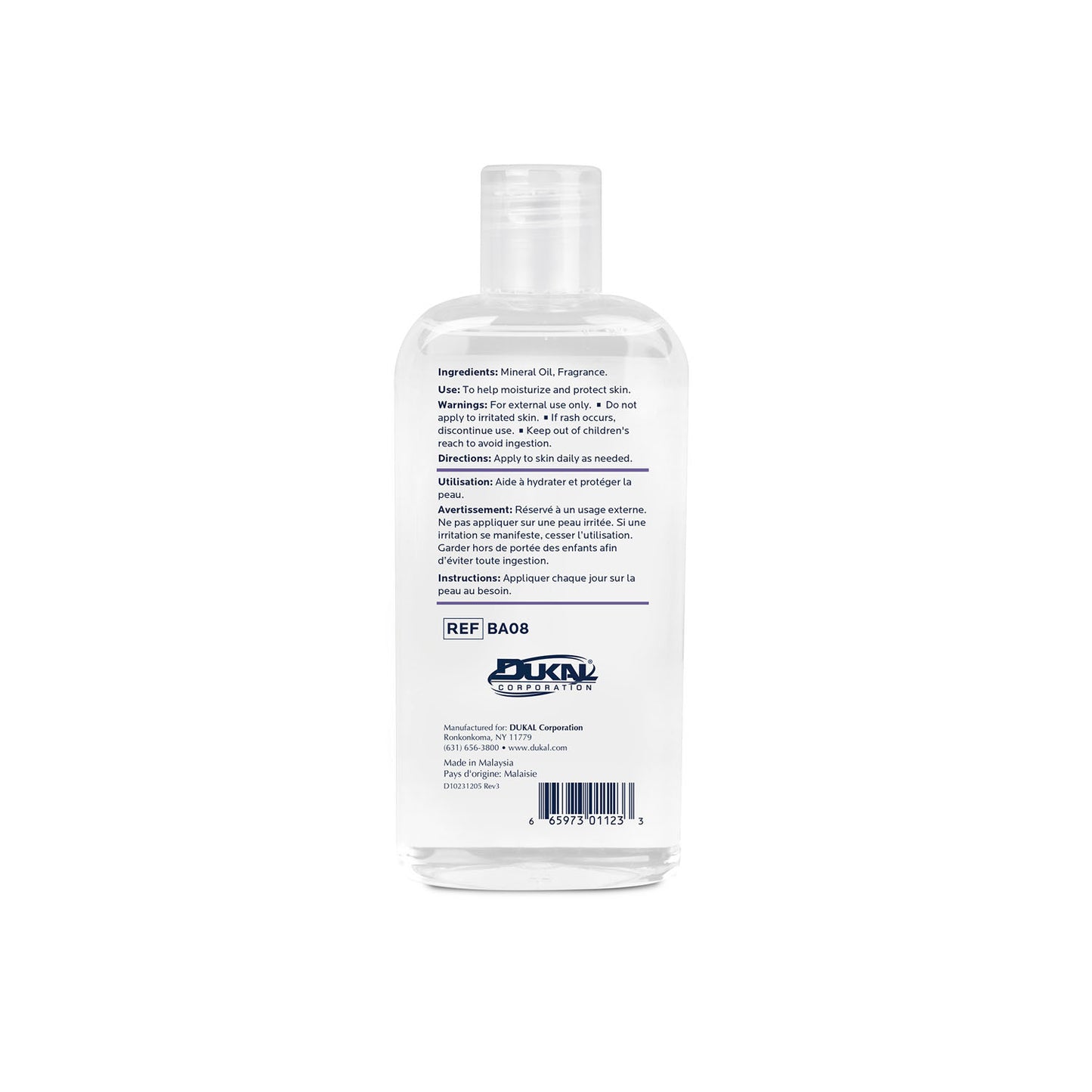 DUKAL DAWNMIST BABY OIL, 48 per case