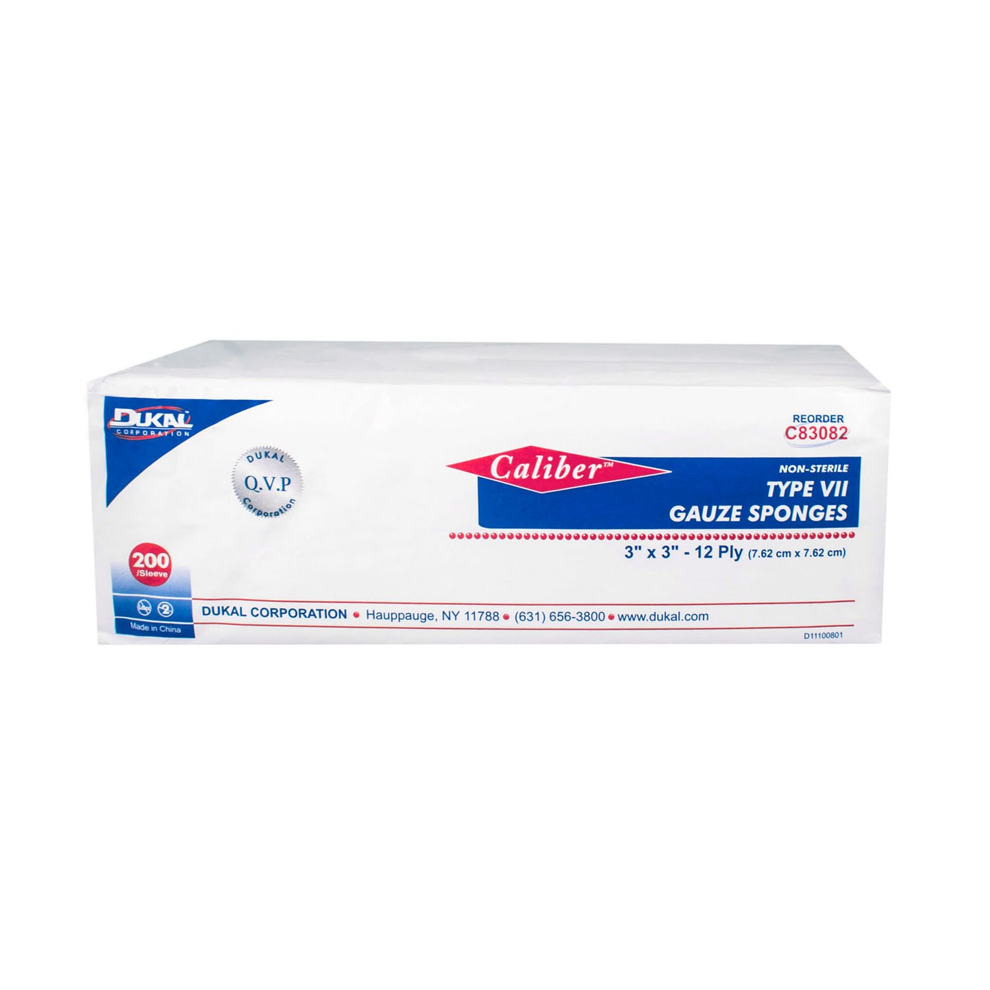 DUKAL CALIBER GAUZE SPONGES