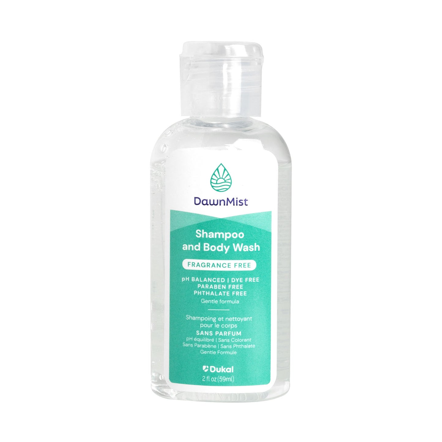DUKAL DAWNMIST SHAMPOO & BODY WASH, 144 per case