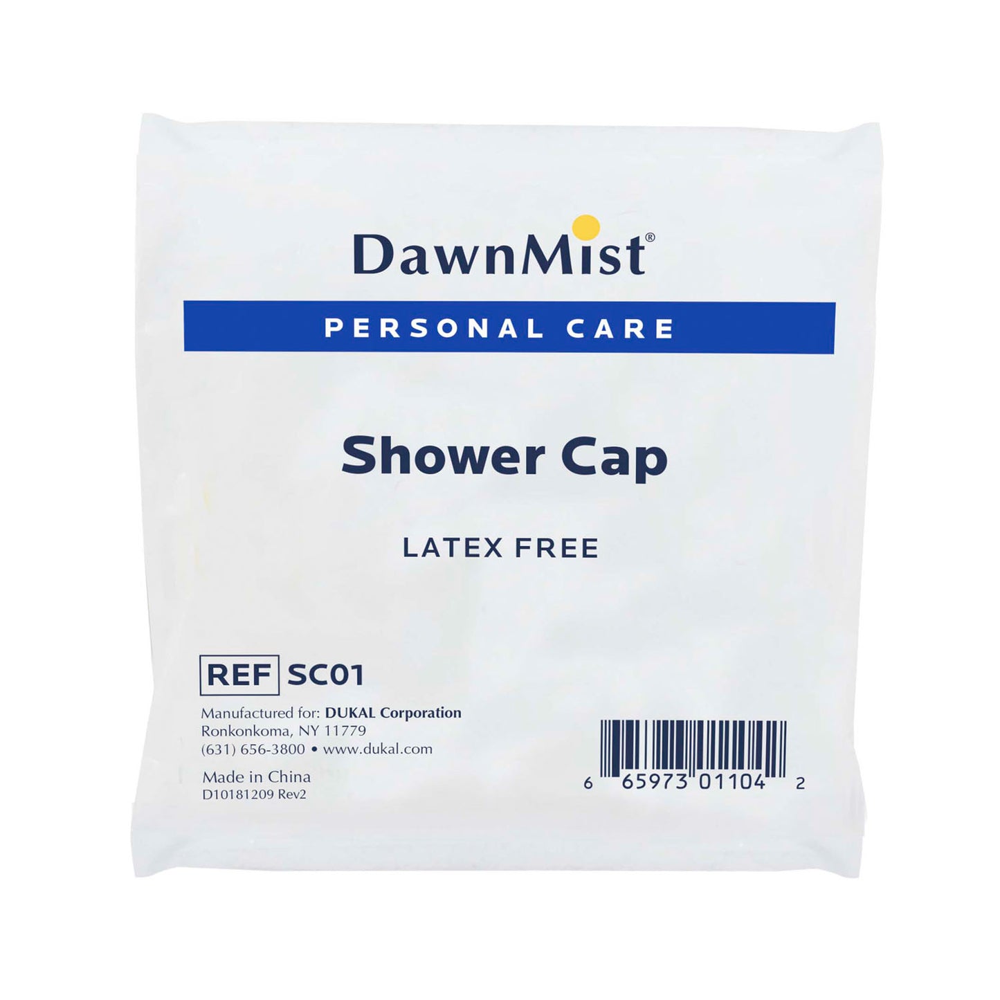 DUKAL DAWNMIST SHOWER CAP, 10 boxes per case